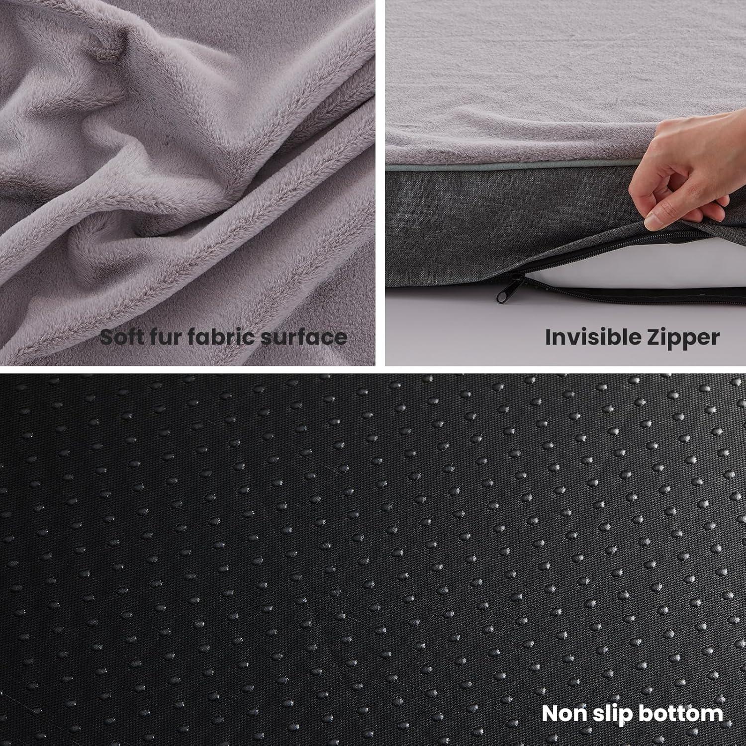 Cama para Perros XL Ortopédica URGVANZ PET con Espuma Viscoelástica