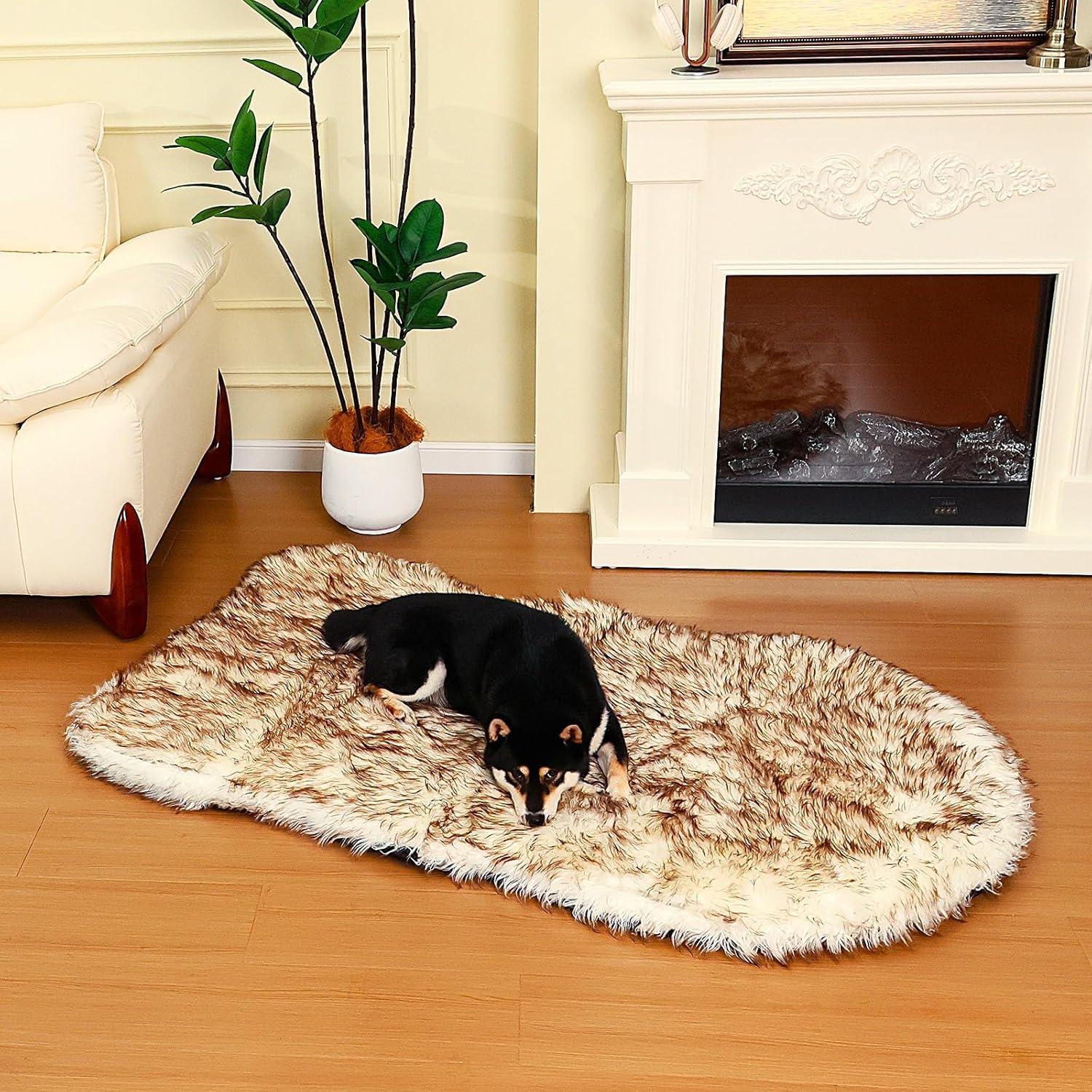 Cama para Perros Walnest 127x76cm Ortopédica Impermeable