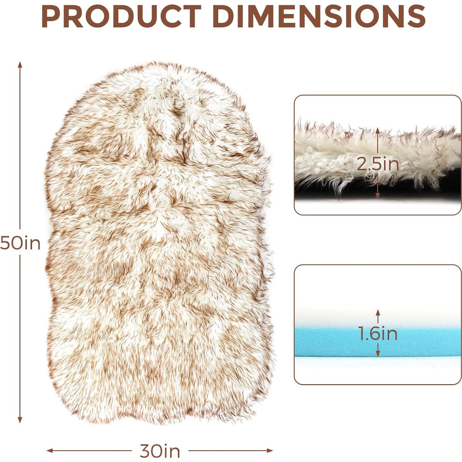 Cama para Perros Walnest 127x76cm Ortopédica Impermeable