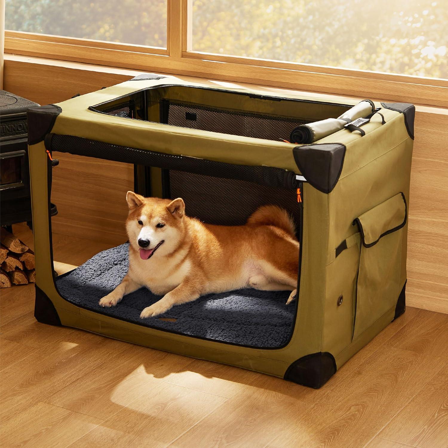Cama para Perros Grande Bedsure 88.9x58.4 cm Lavable