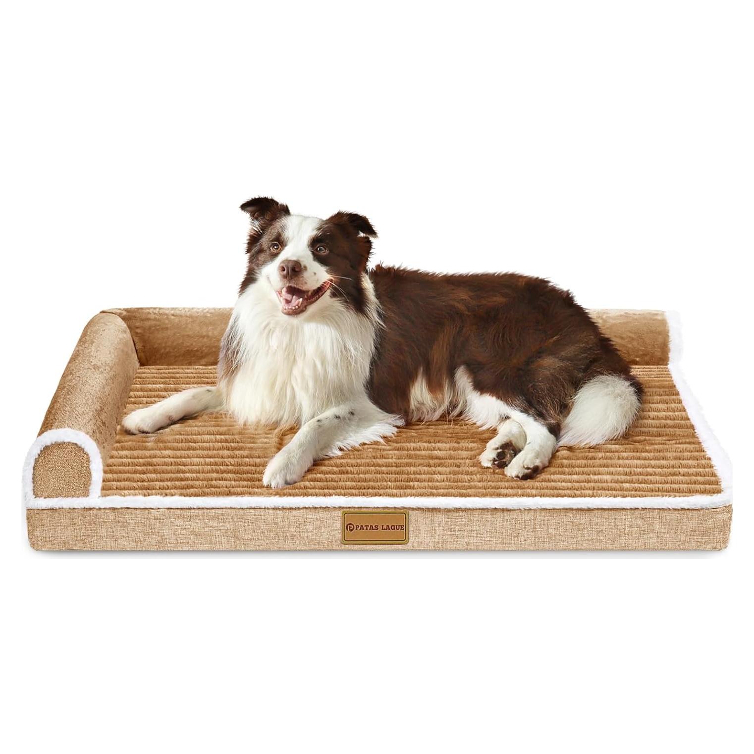 Cama Ortopédica para Perros Patas Lague XL Marrón 106.68x71.12cm