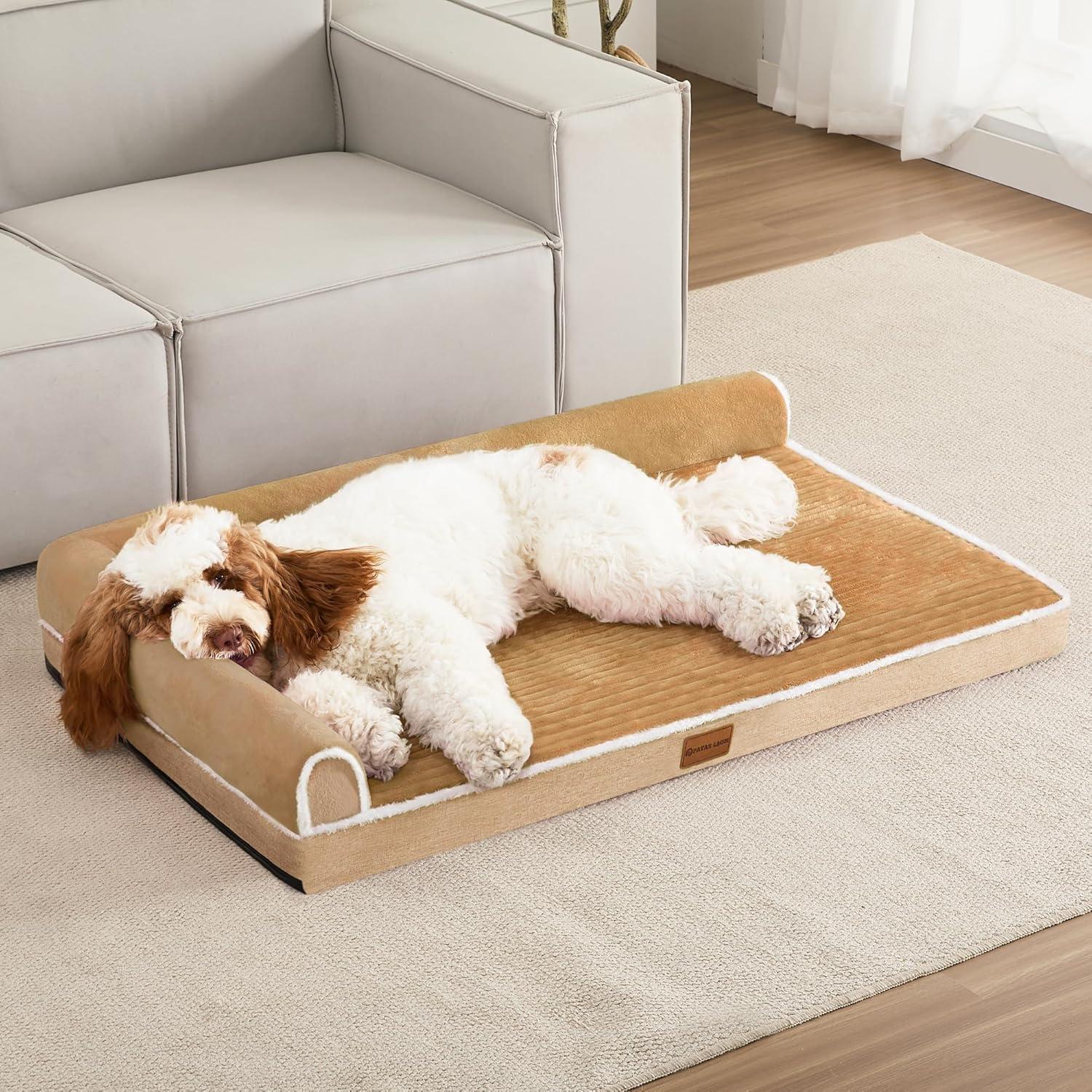 Cama Ortopédica para Perros Patas Lague XL Marrón 106.68x71.12cm