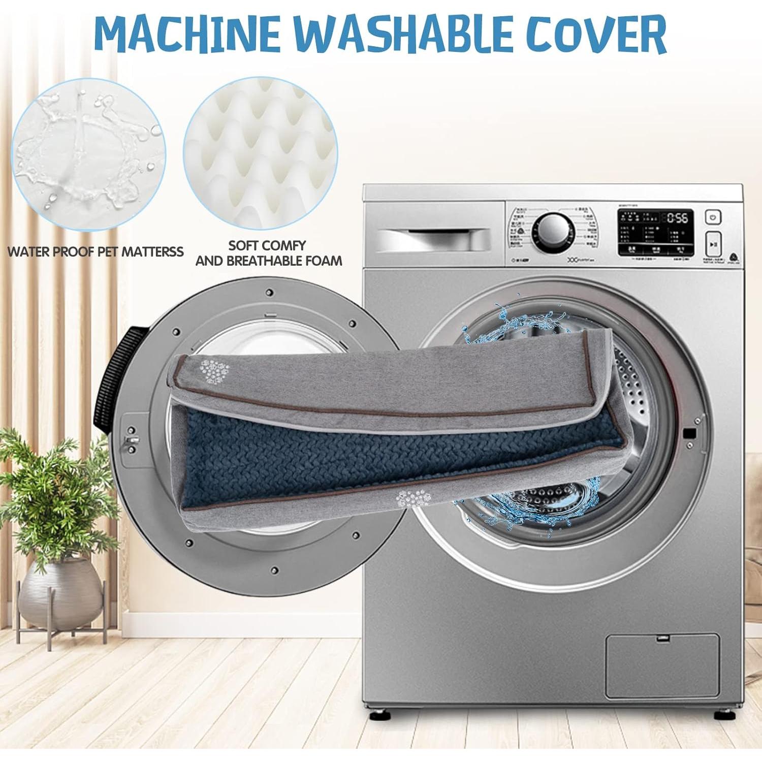 Cama para Perros VANKEAN Almohadilla Suave Reversible 58x45cm