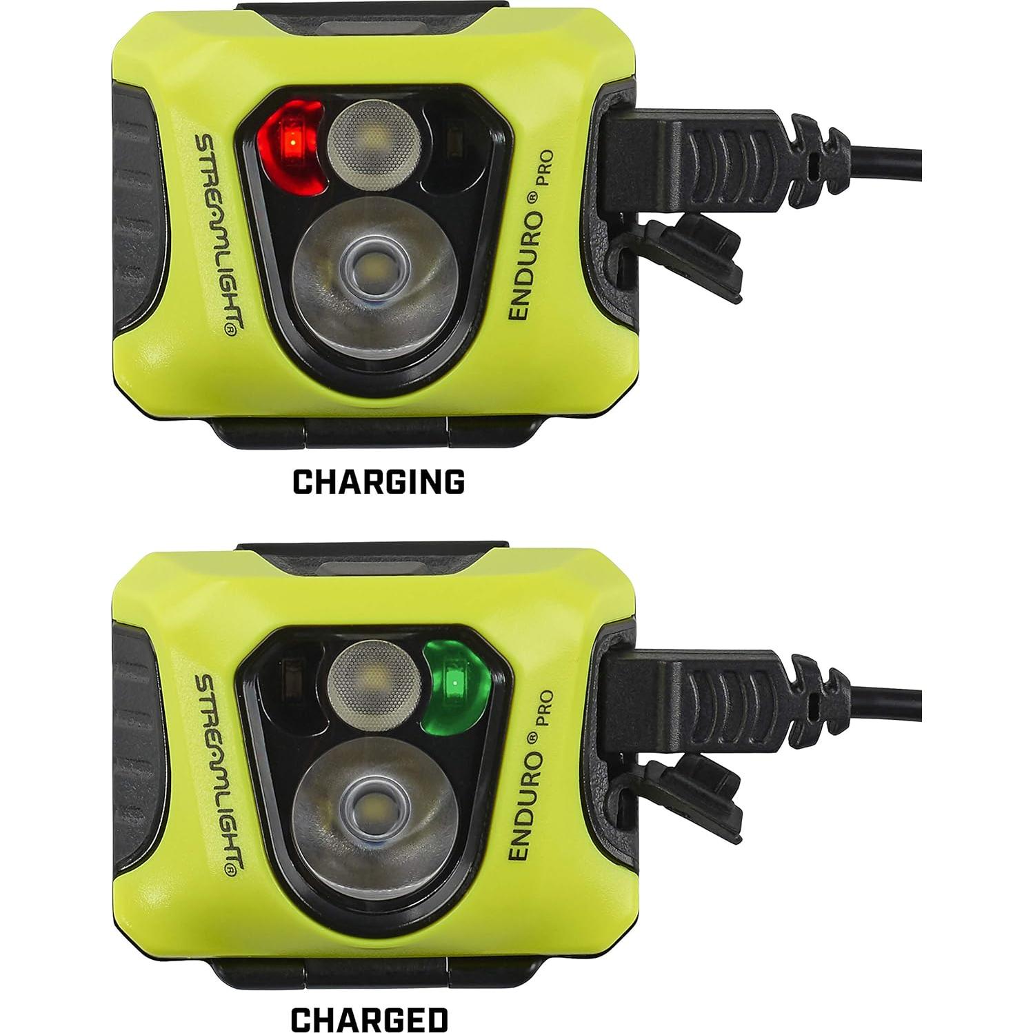 Linterna Frontal Streamlight Enduro Pro 200 Lúmenes USB Amarillo