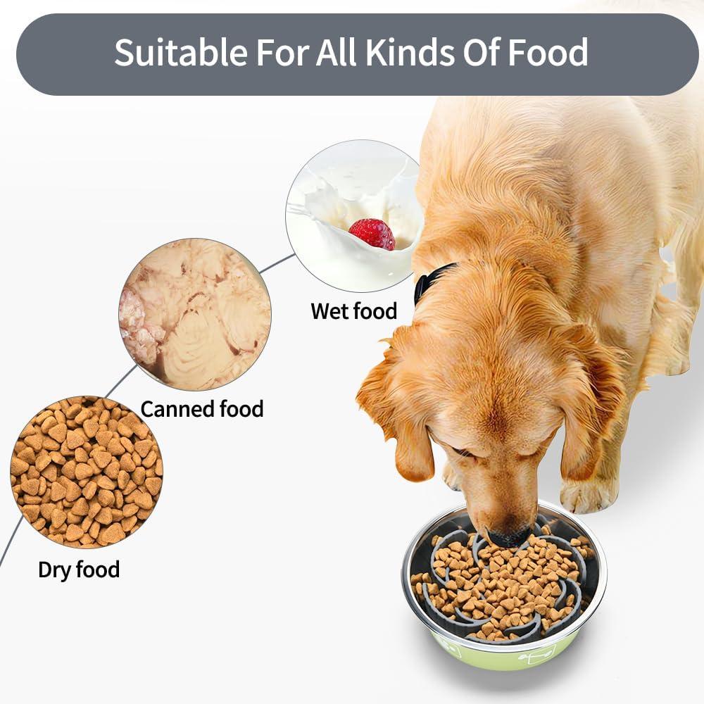 Inserto de Alimentación Lenta para Perros XIAOZHIHUI Gris 17.5cm