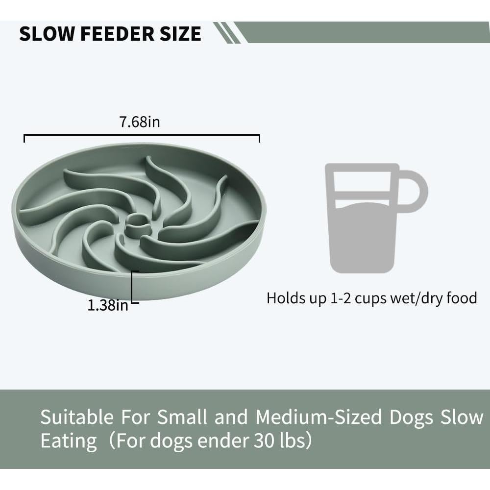 Cuenco de Silicona para Perros XIAOZHIHUI 19.5cm Antideslizante