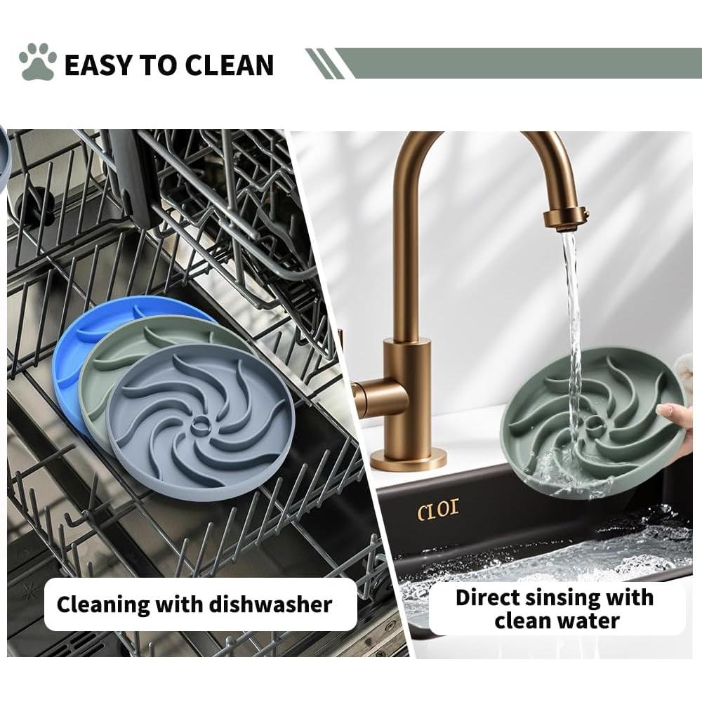 Cuenco de Silicona para Perros XIAOZHIHUI 19.5cm Antideslizante