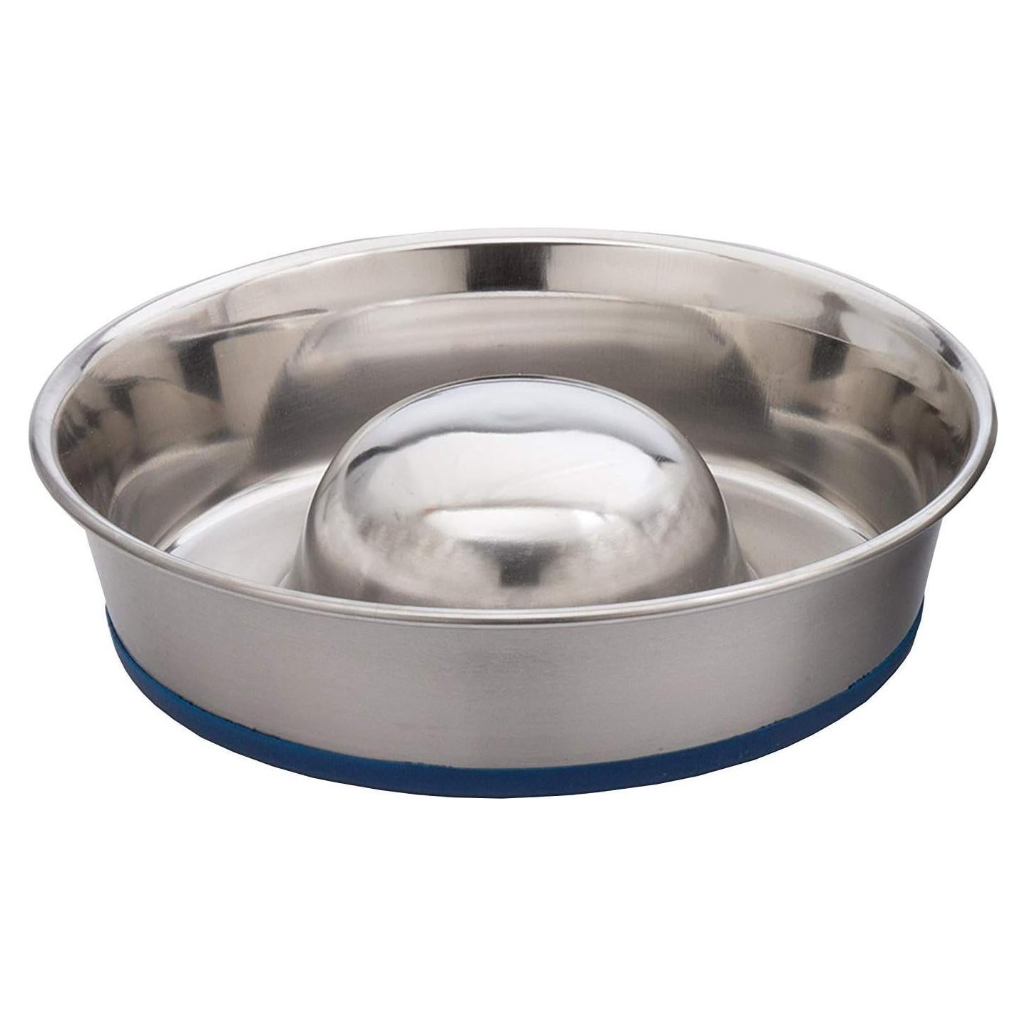 Cuenco de Alimentación Lenta para Perros Durapet Acero Inoxidable Grande