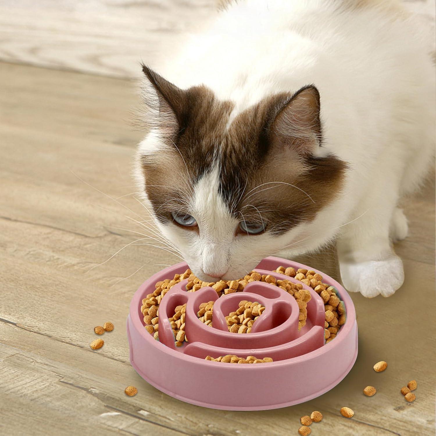 Cuenco Antideslizante para Perros Facdiary, Alimentación Lenta 1.5 Tazas