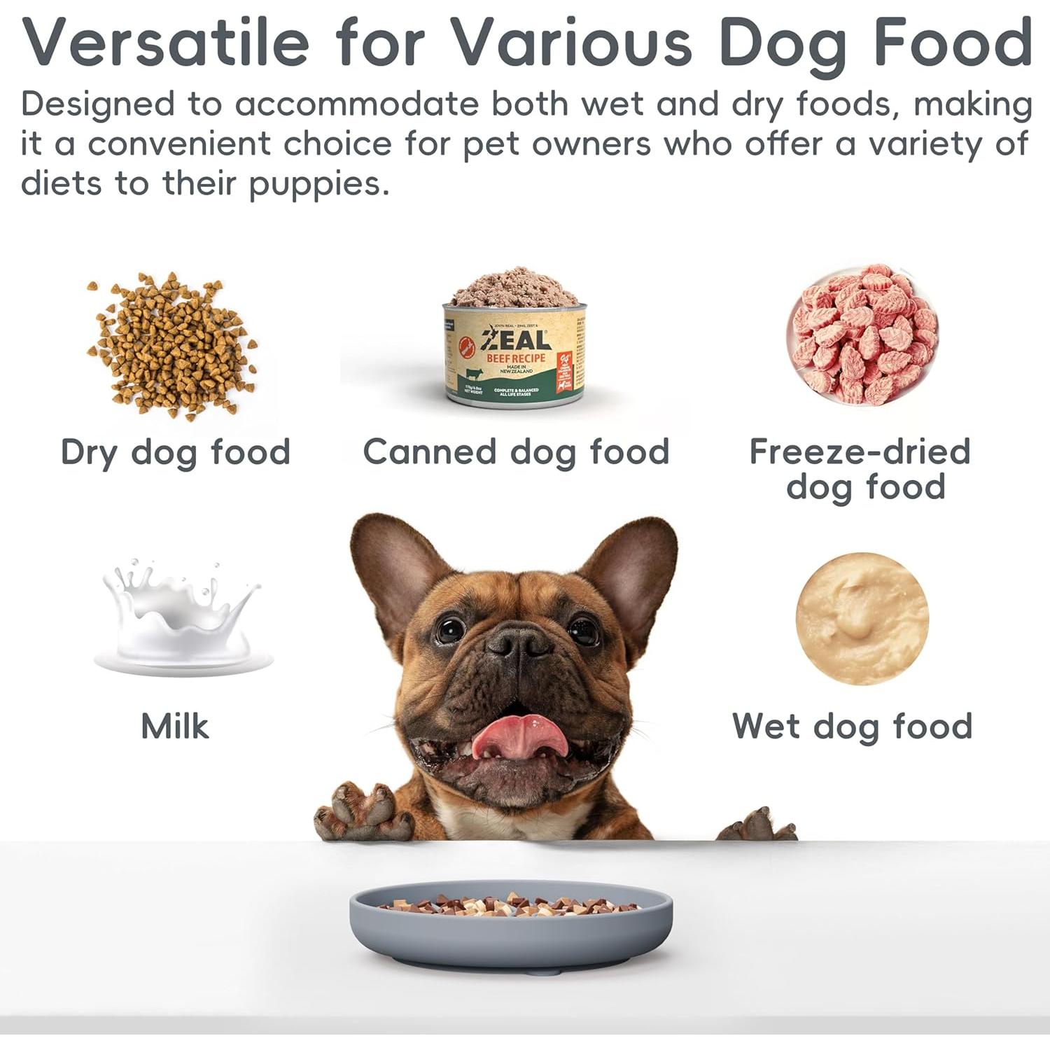 Cuenco de Comida Lenta AXEFUN Silicona Antideslizante 19cm