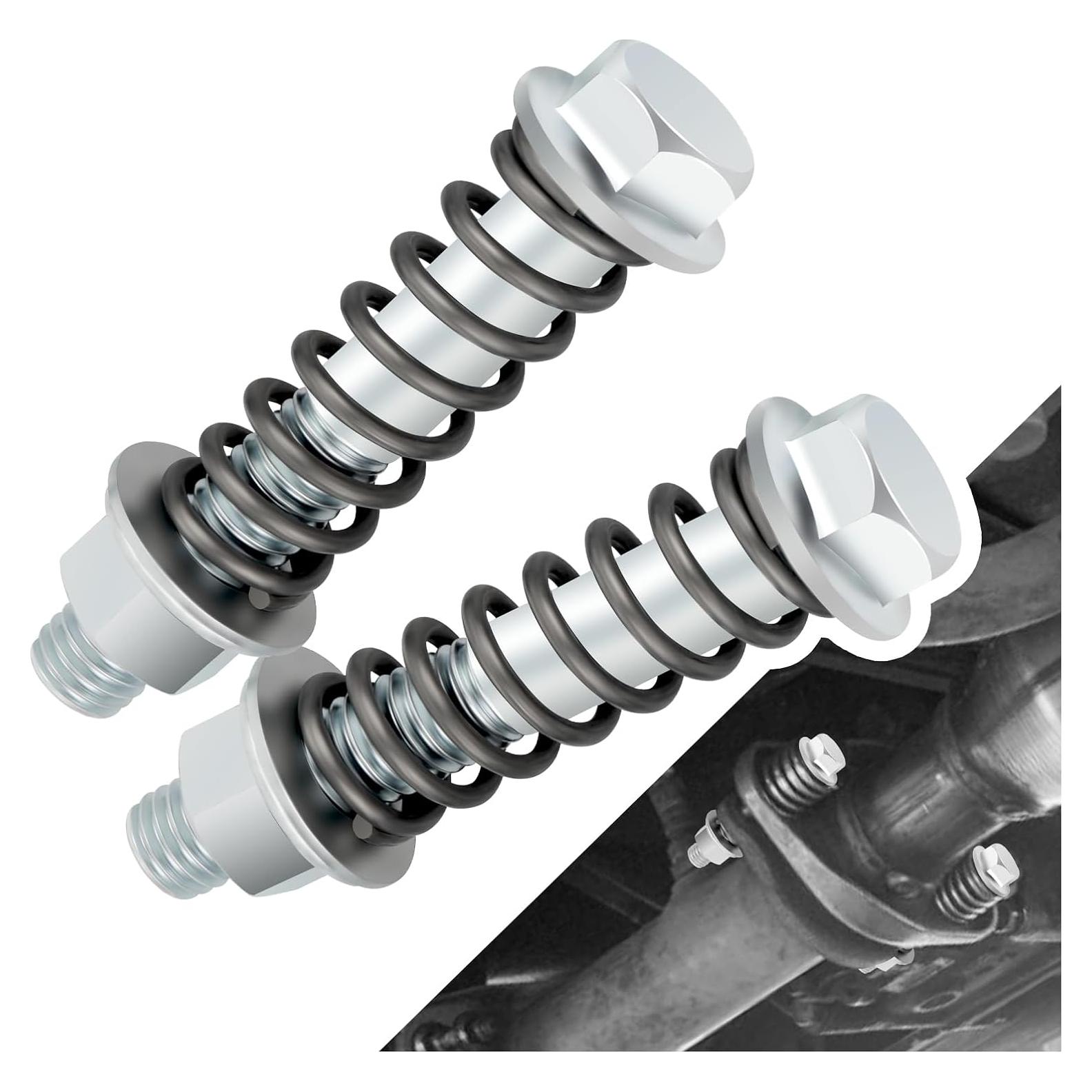 Kit de Tornillos de Escape YGDMD M10x1.25 con Resortes