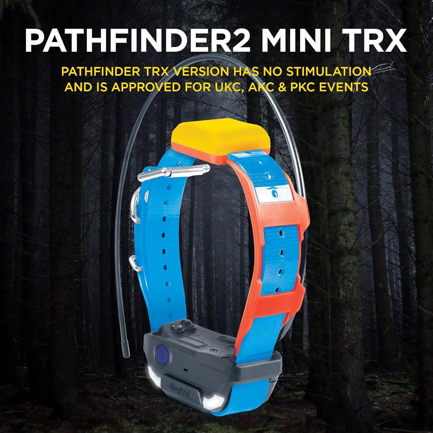 Receptor GPS Dogtra Pathfinder 2 Mini TRX para Perros Azul