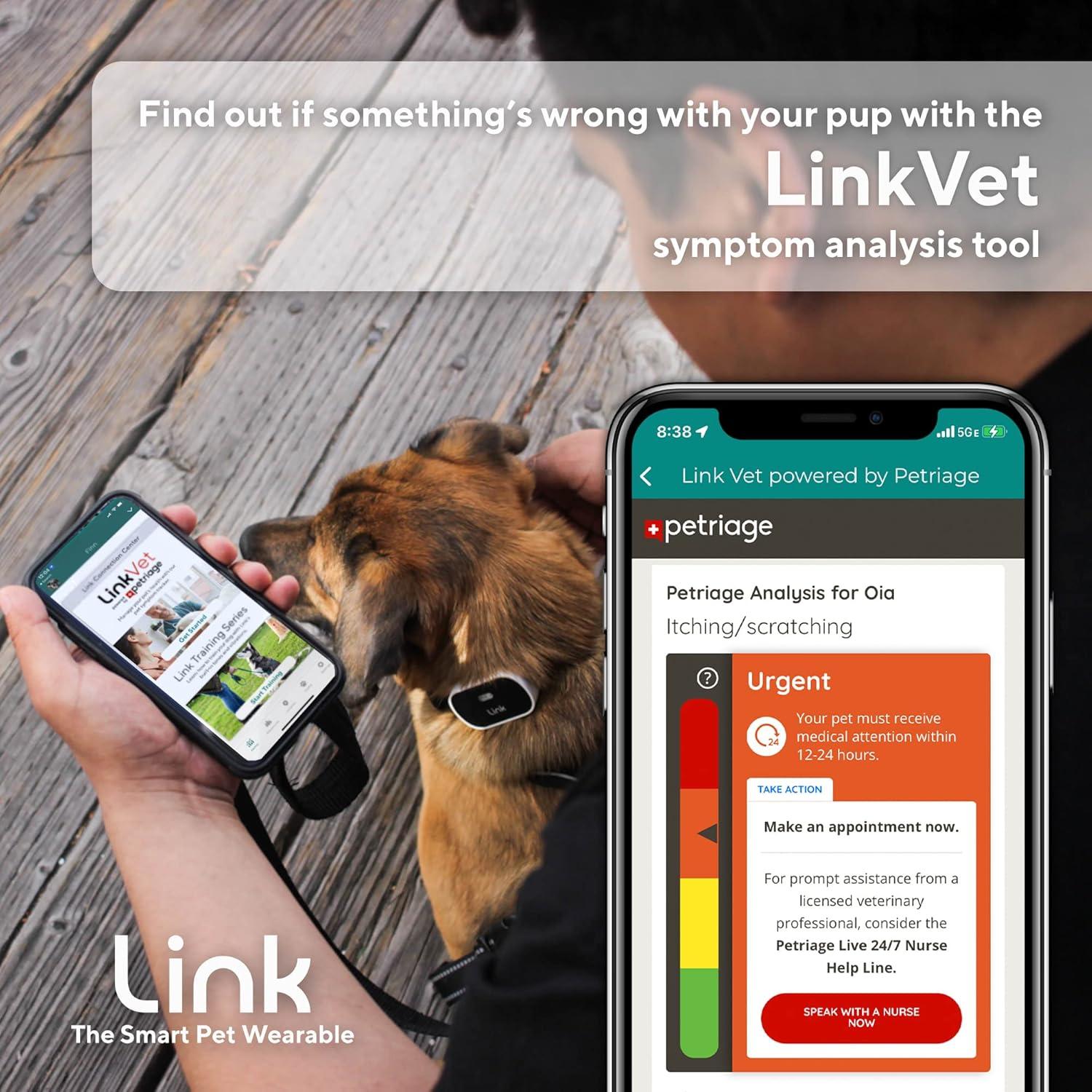Rastreador GPS para Perros Link My Pet - Salud y Actividad