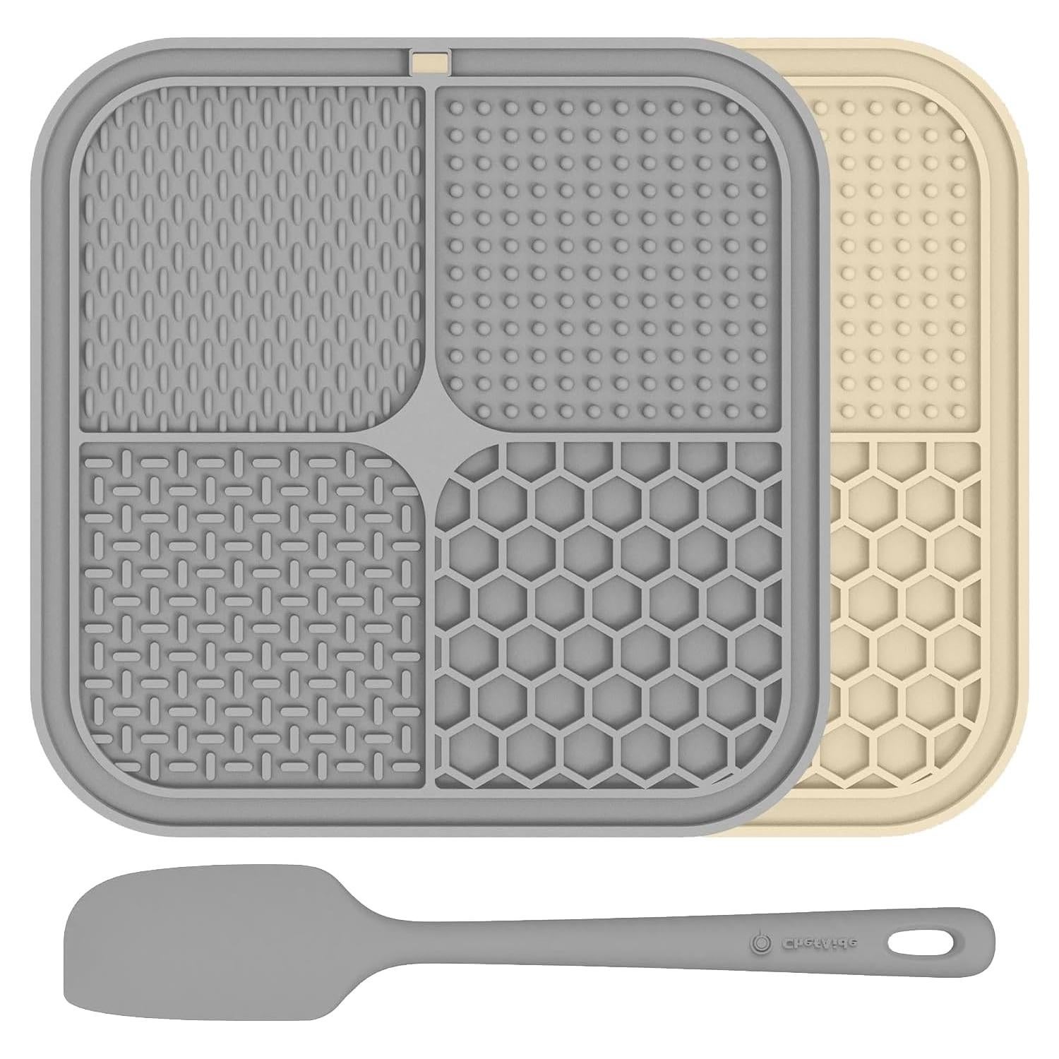 Paquete de 2 Tapetes de Lamer ChefAide 21.6x21.6 cm Silicona