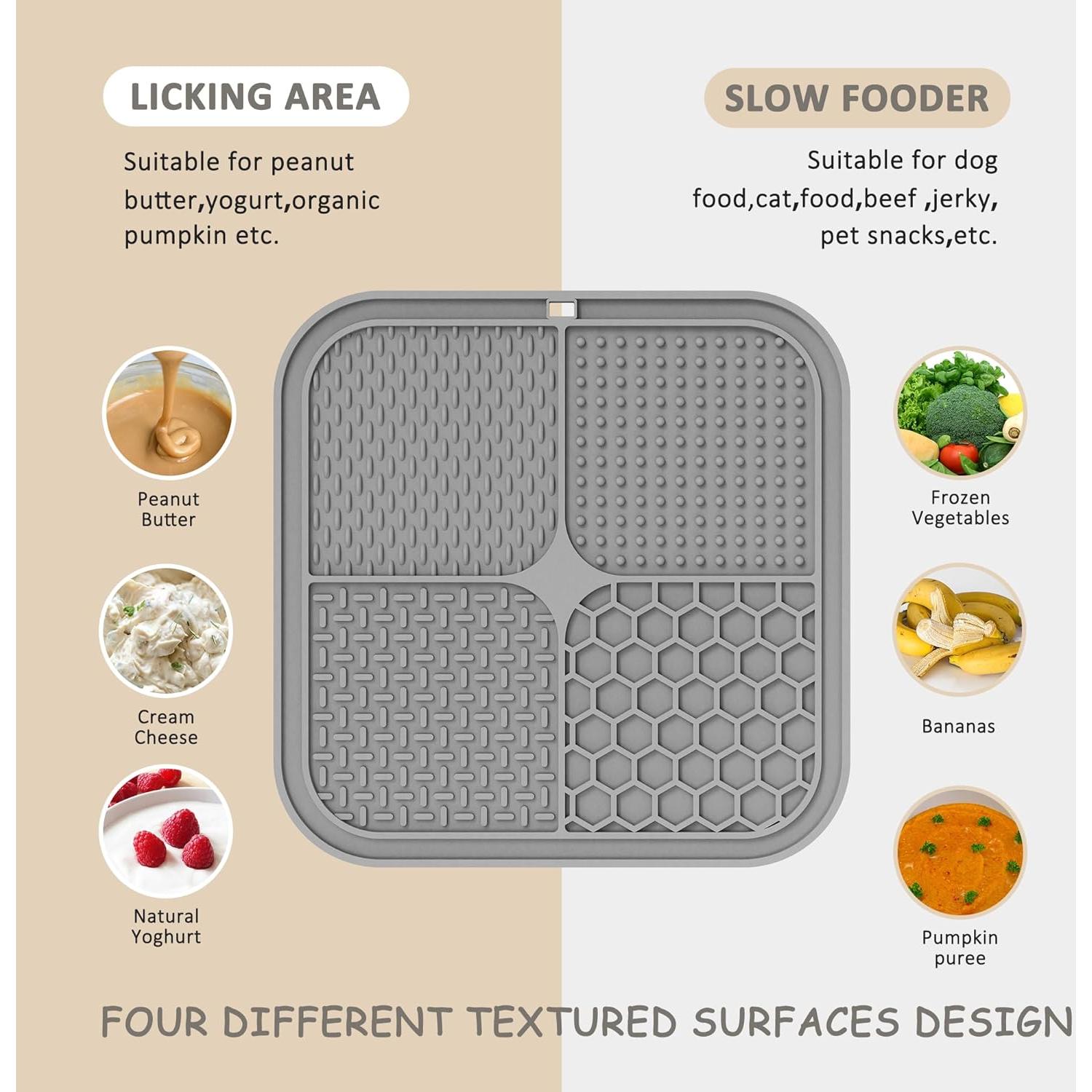 Paquete de 2 Tapetes de Lamer ChefAide 21.6x21.6 cm Silicona