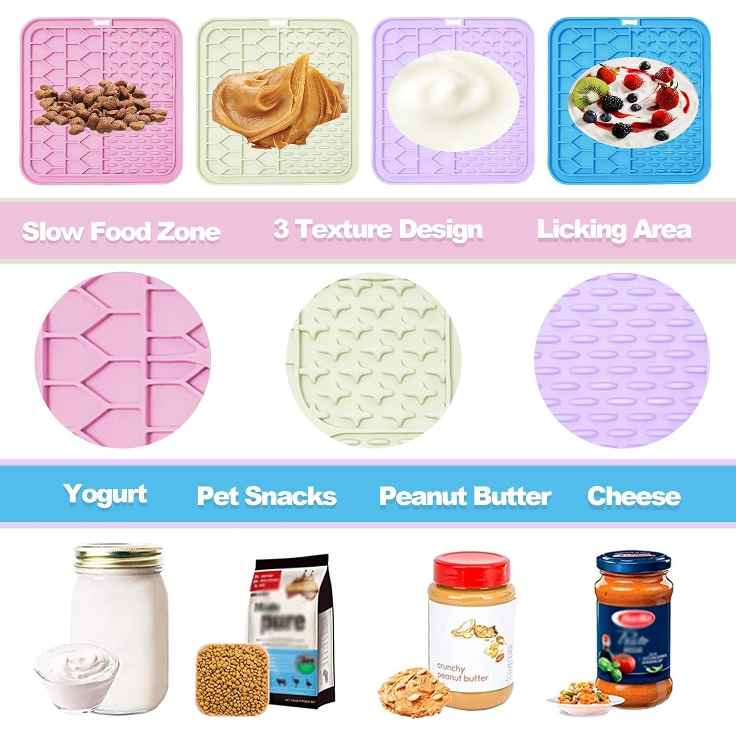 Alfombrilla de Lamer para Perros y Gatos Bikabpet - 4 Unidades