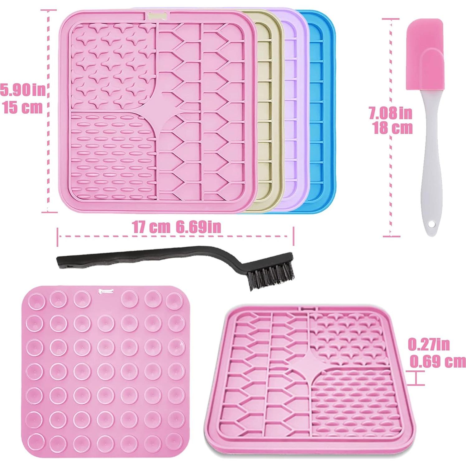 Alfombrilla de Lamer para Perros y Gatos Bikabpet - 4 Unidades