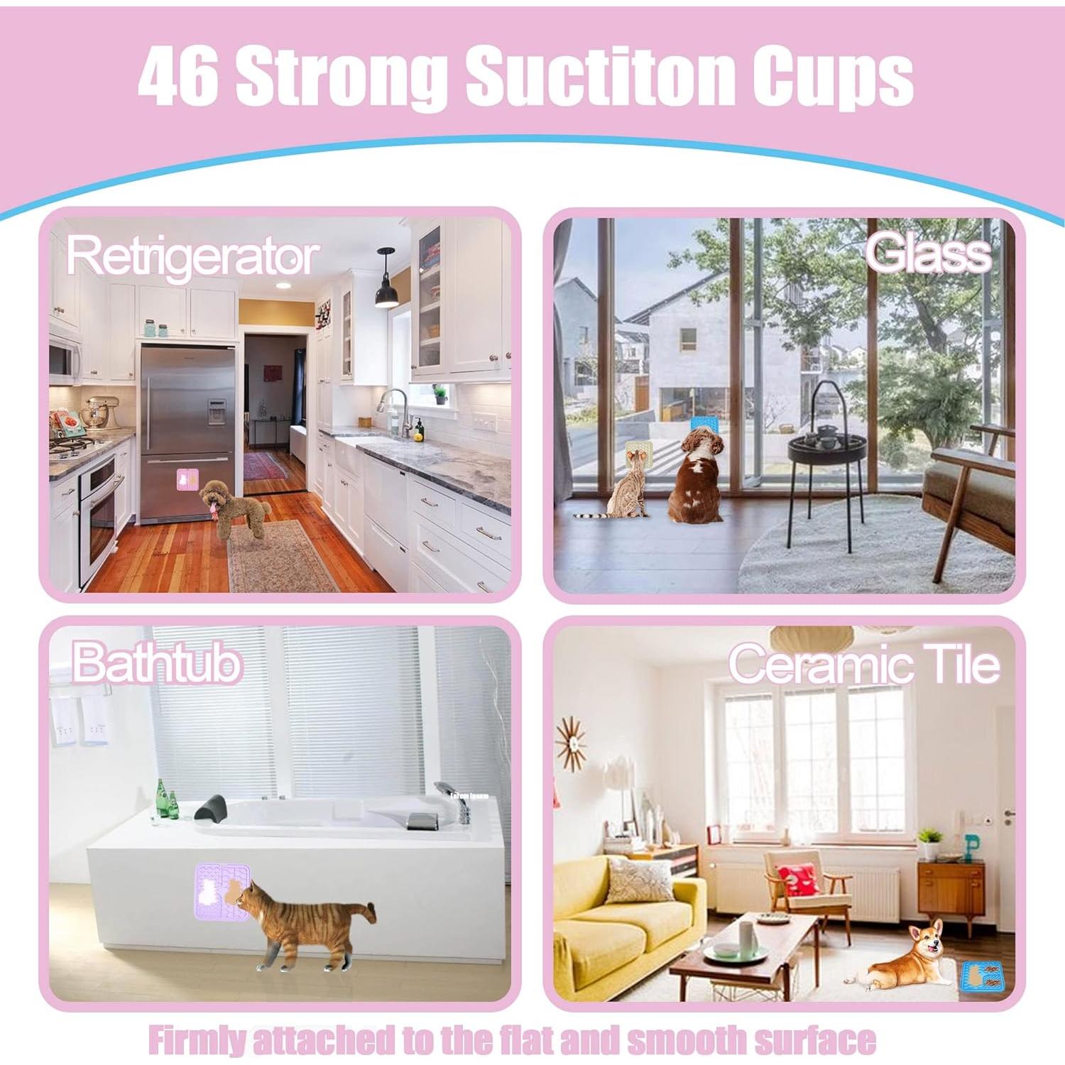 Alfombrilla de Lamer para Perros y Gatos Bikabpet - 4 Unidades