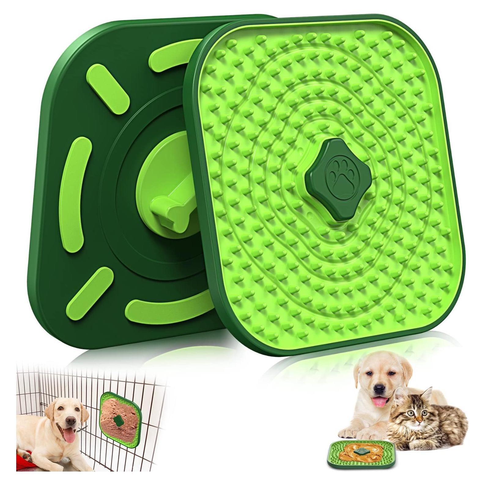 Alfombrilla de Lamer para Perros HOPET 19x19 cm Antideslizante