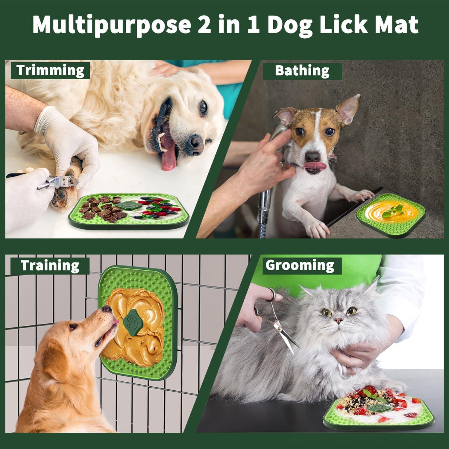 Alfombrilla de Lamer para Perros CIICII 18 cm Antideslizante