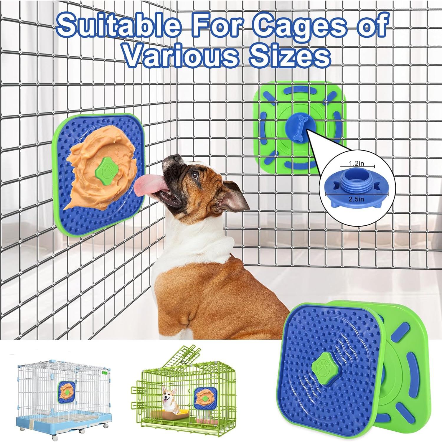 Alfombrilla Interactiva para Lamer Perros CyperGlory 18 cm 3 Piezas