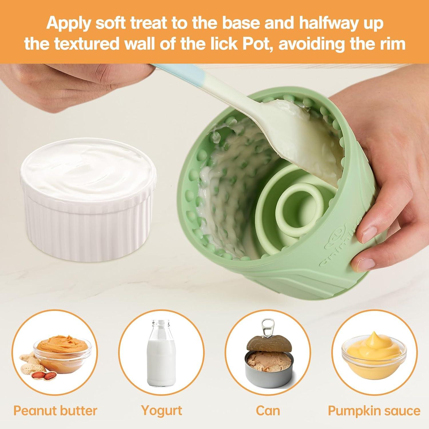 Tazón Lento para Perros Animire, Silicona Antideslizante 14cm