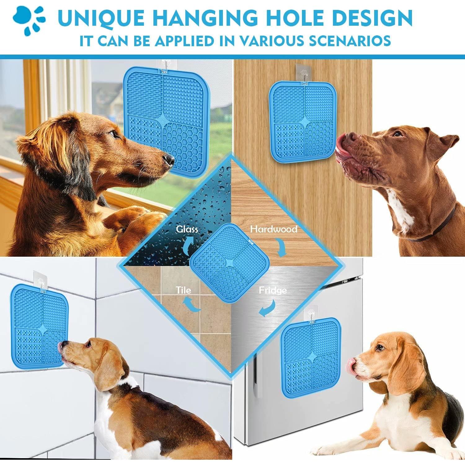 Alfombrilla de Lamer Jisile 2 Pack para Perros y Gatos