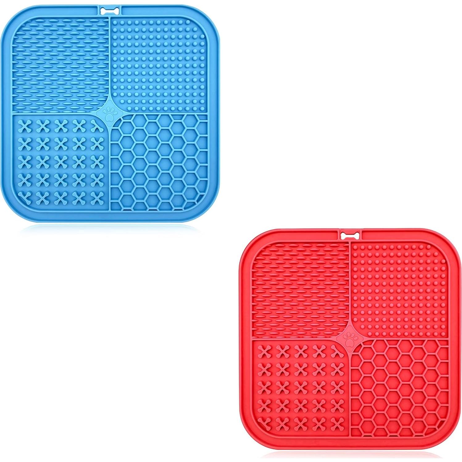 Alfombrilla de Lamer Jisile 2 Pack para Perros y Gatos