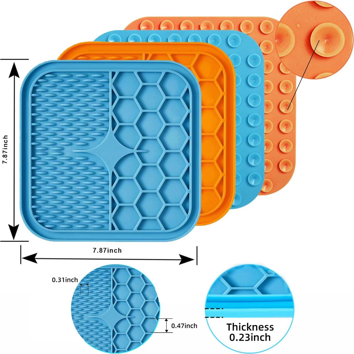 Alfombrilla de Lamer para Perros y Gatos Luding 21x21cm