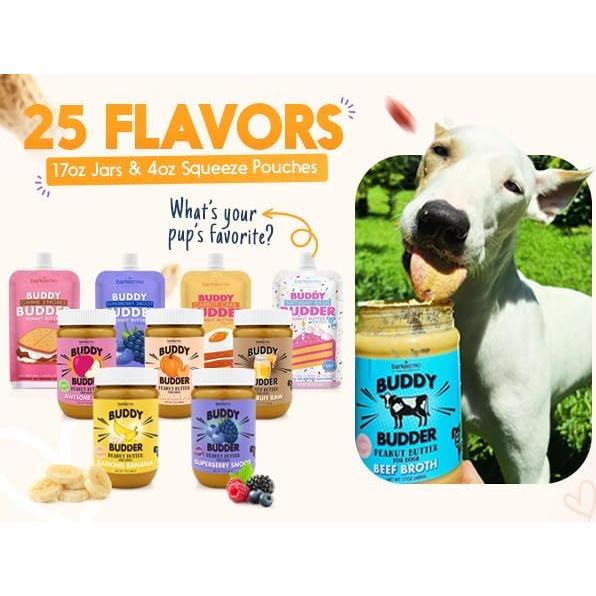 Juego de Tapete de Enriquecimiento para Perros Bark Bistro con Mantequilla de Maní Superberry 113.4 g