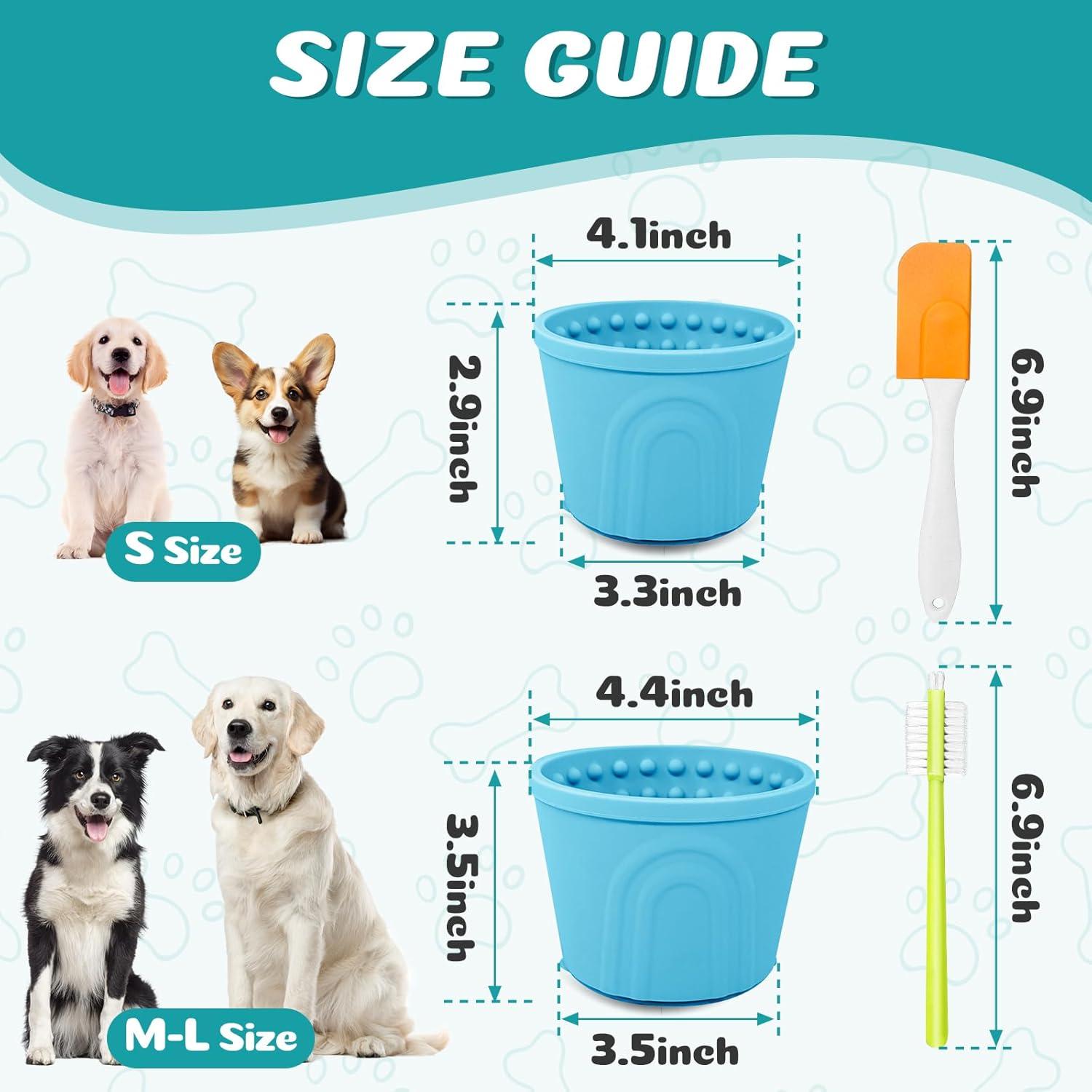 Tazón Lento para Perros Loyala, 2 Piezas, Antideslizante Verde