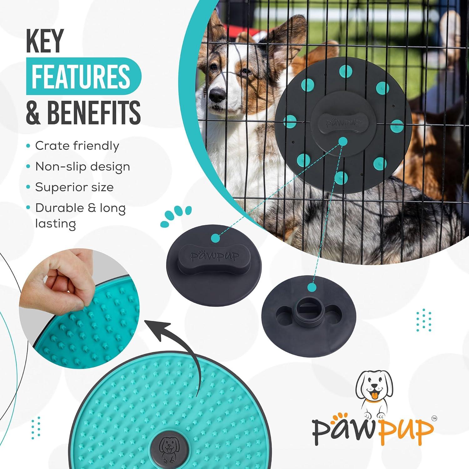 Alfombrilla Lick PAWPUP 20.8 cm Antideslizante para Perros