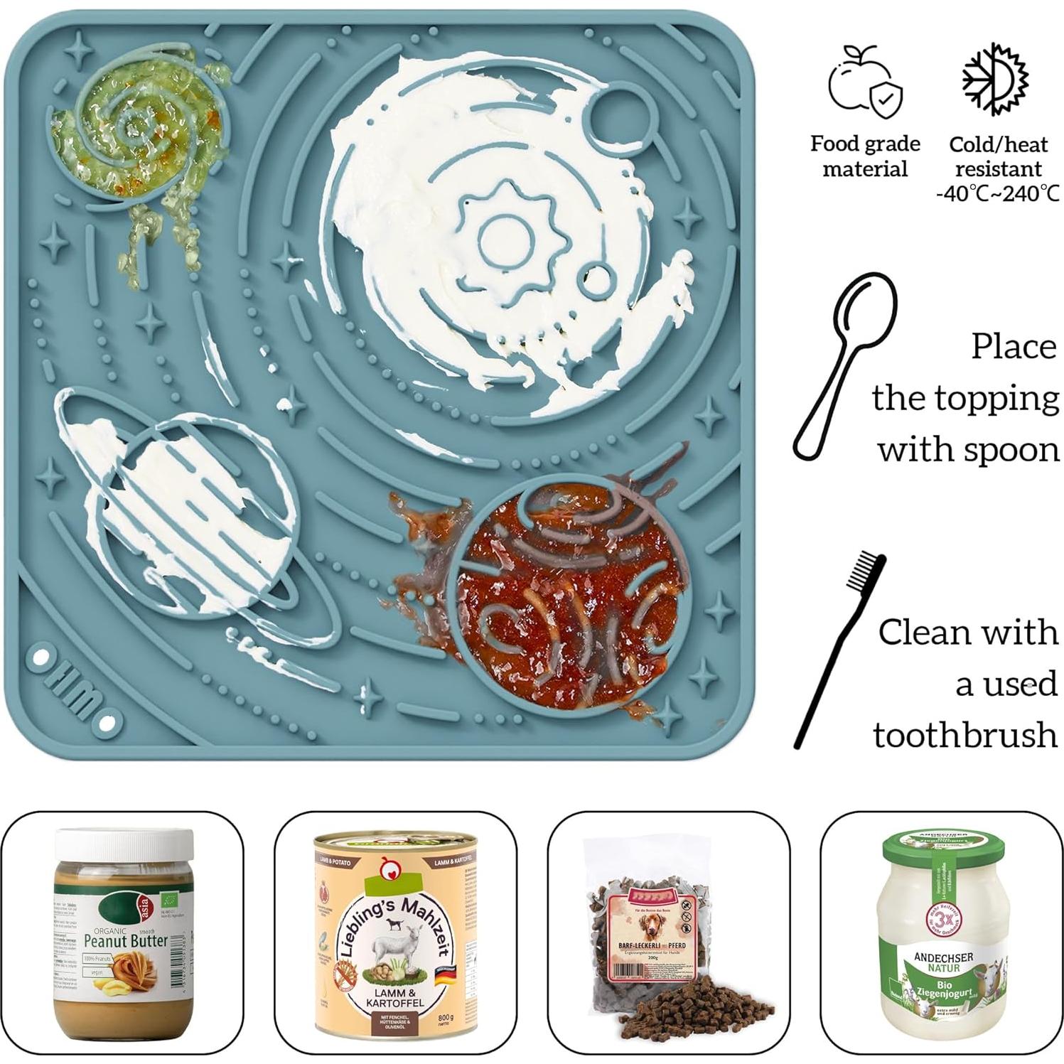 Almohadilla de Lamer para Perros y Gatos OHMO 20.07 cm 2 Piezas