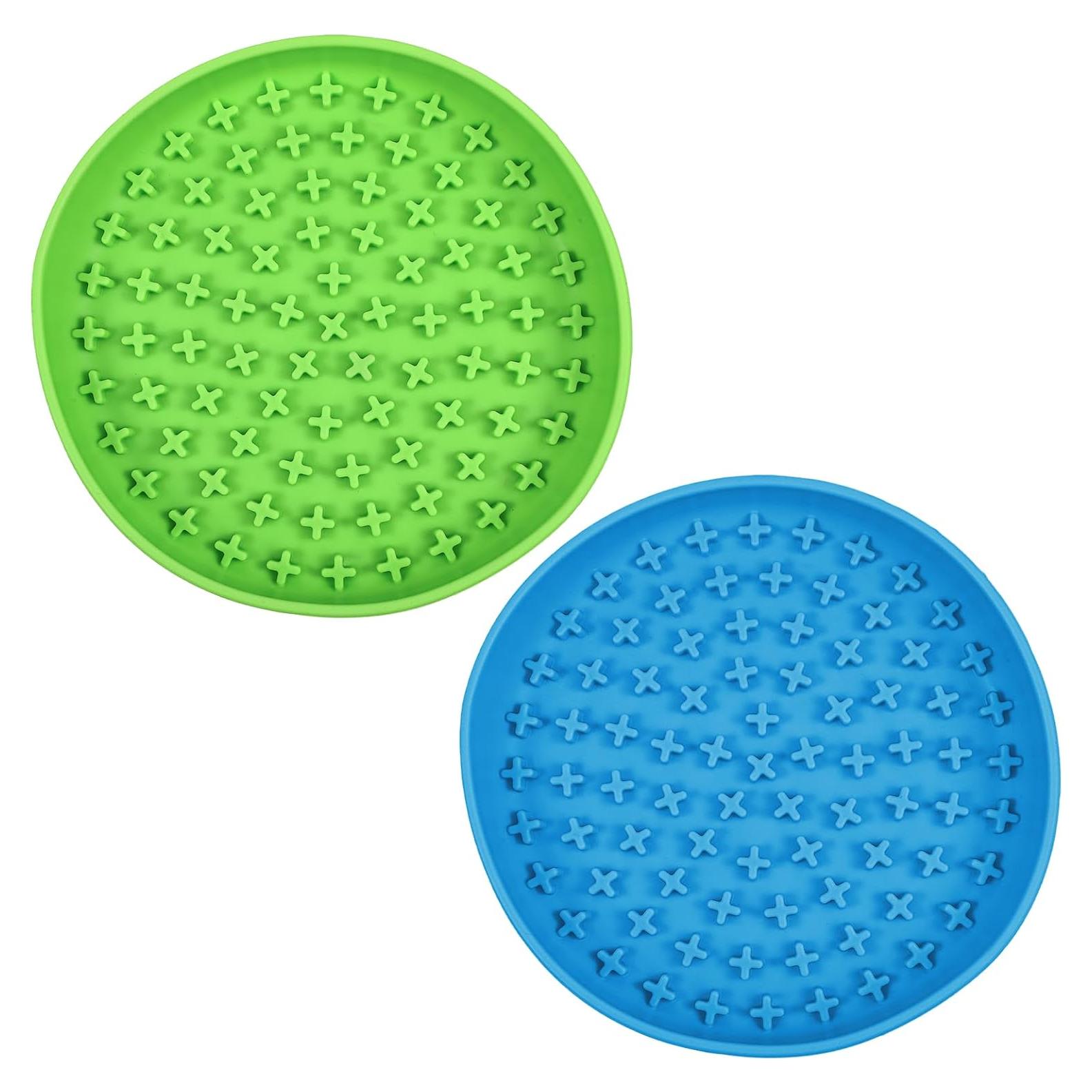 Paquete de 2 Cuencos Lentos para Perros JOUTYFOR 20.1 cm Antideslizante