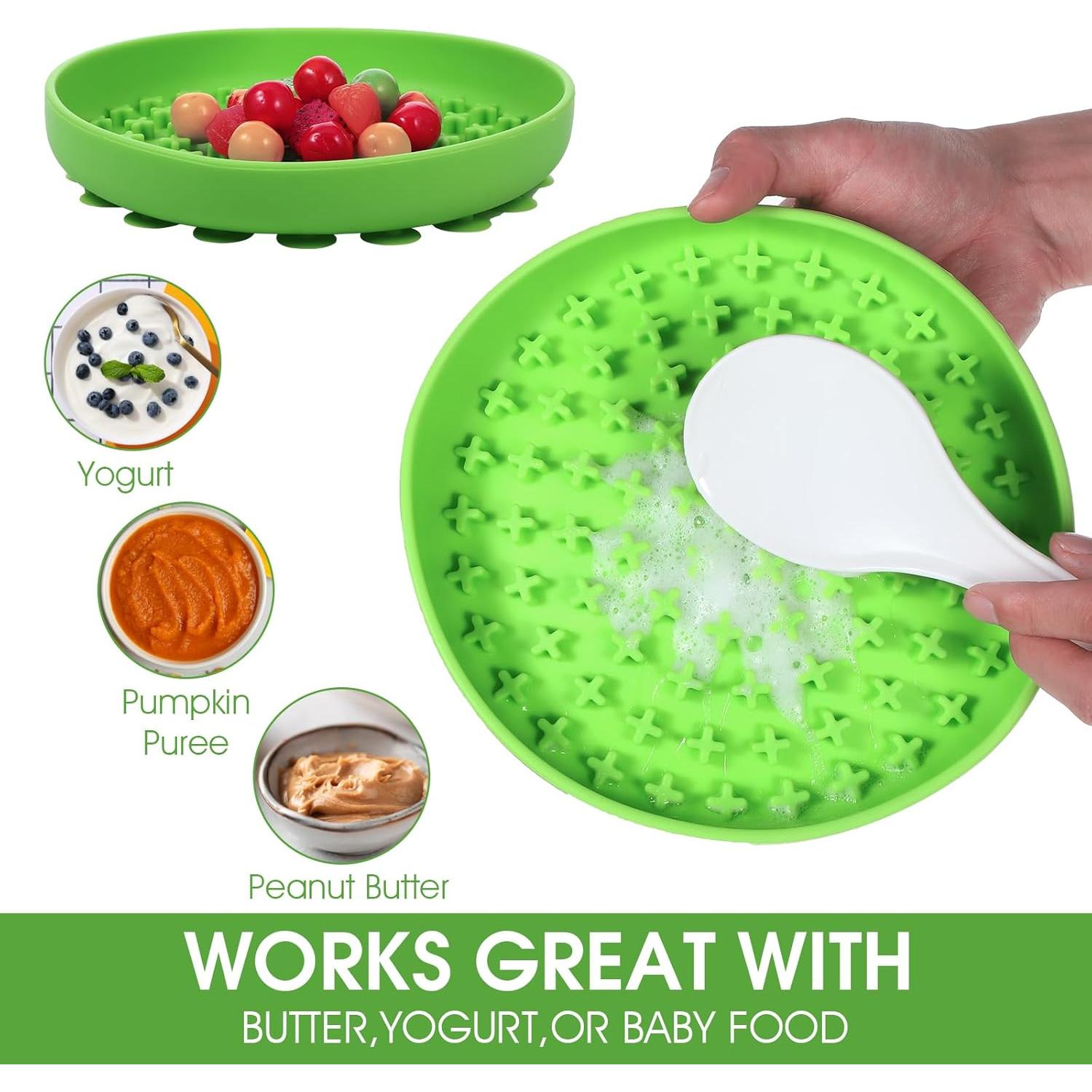 Paquete de 2 Cuencos Lentos para Perros JOUTYFOR 20.1 cm Antideslizante