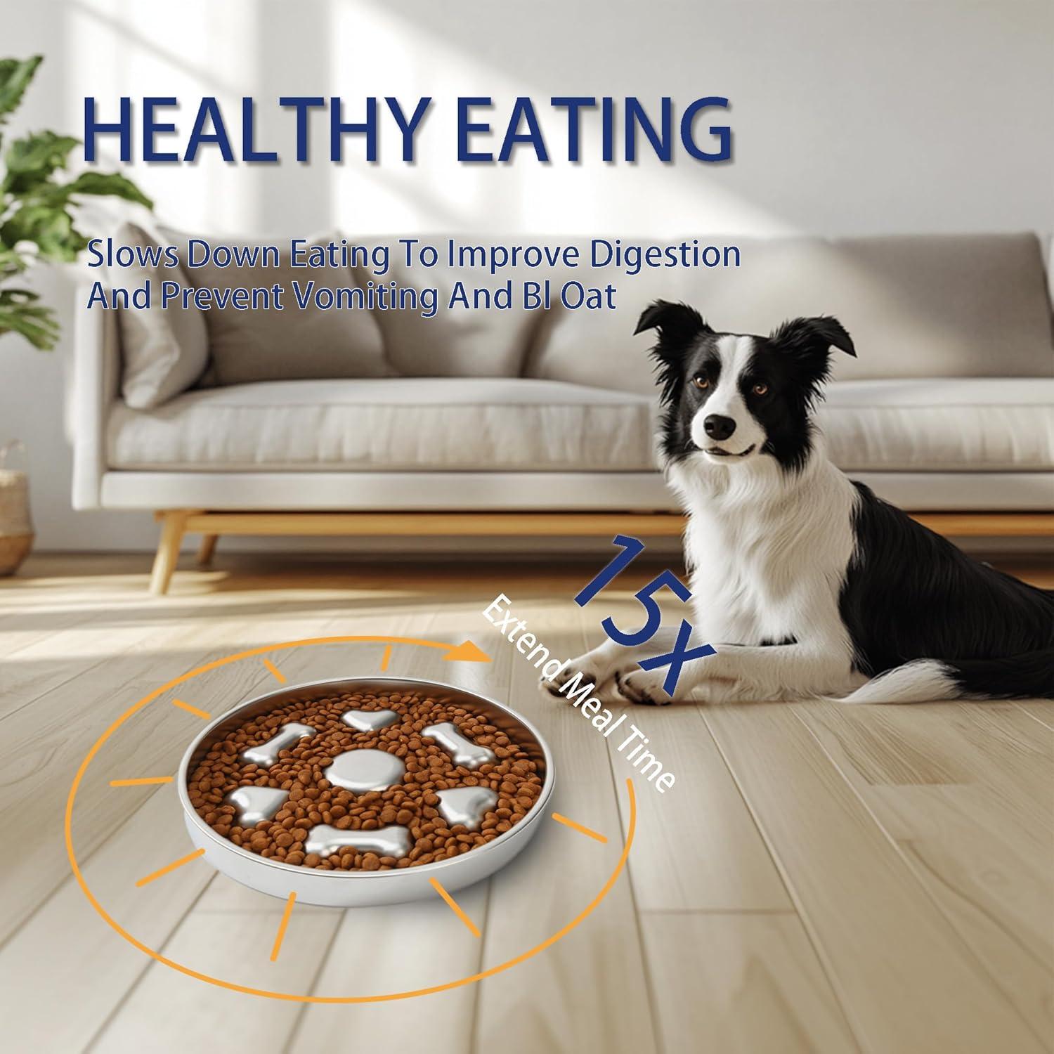 Cuenco de Comida Lenta Cilkus Acero Inoxidable 4 Tazas Antideslizante