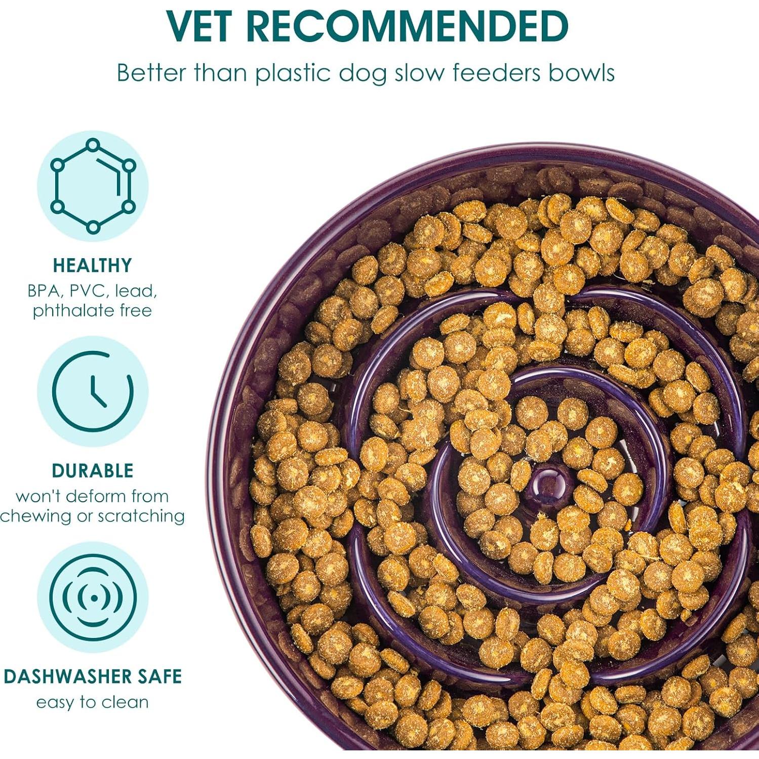 Cuenco Antideslizante Cerámico vancasso 1.5 Tazas para Perros