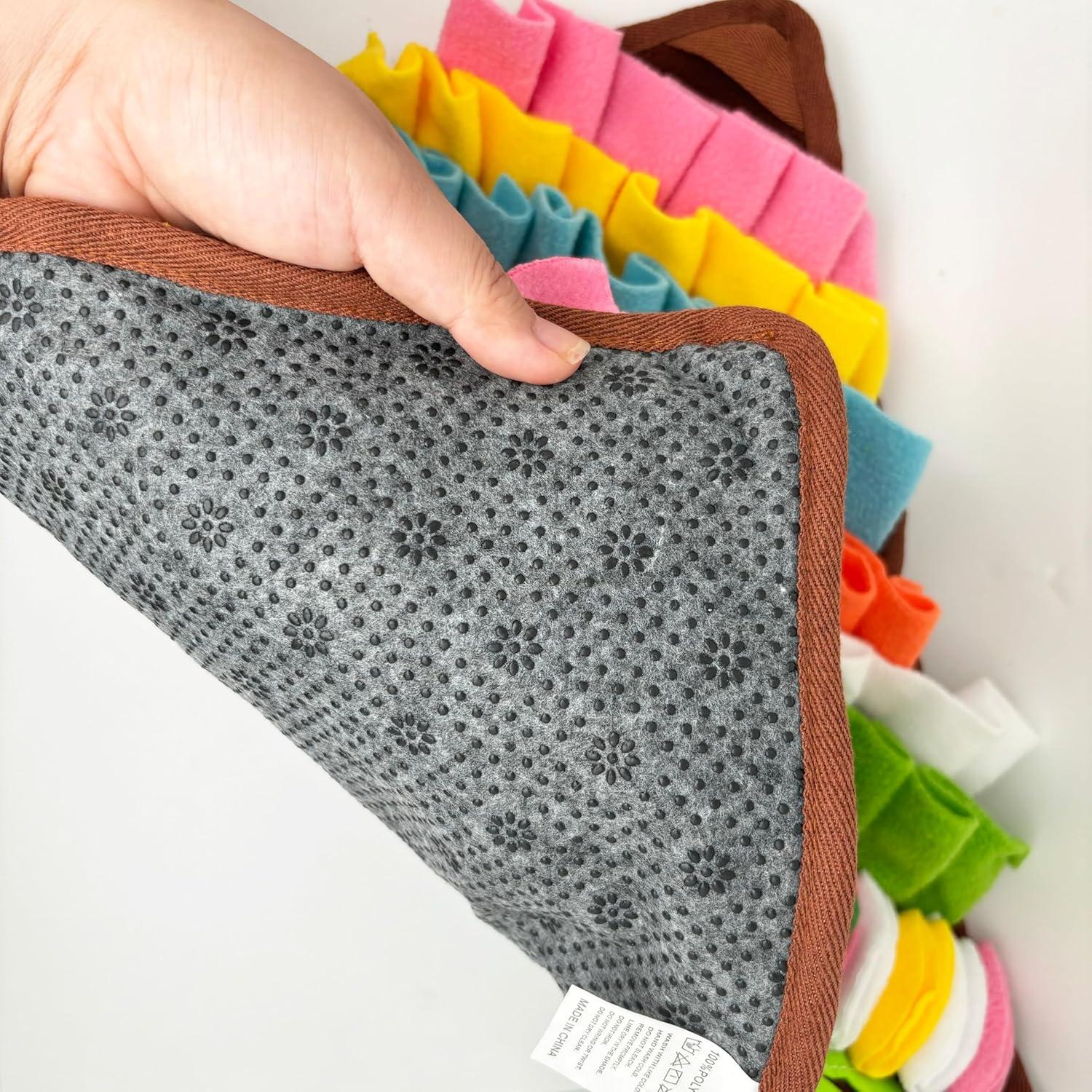 Alfombra de Olfato y Cuenco de Alimentación Lenta Snuffle 39cm