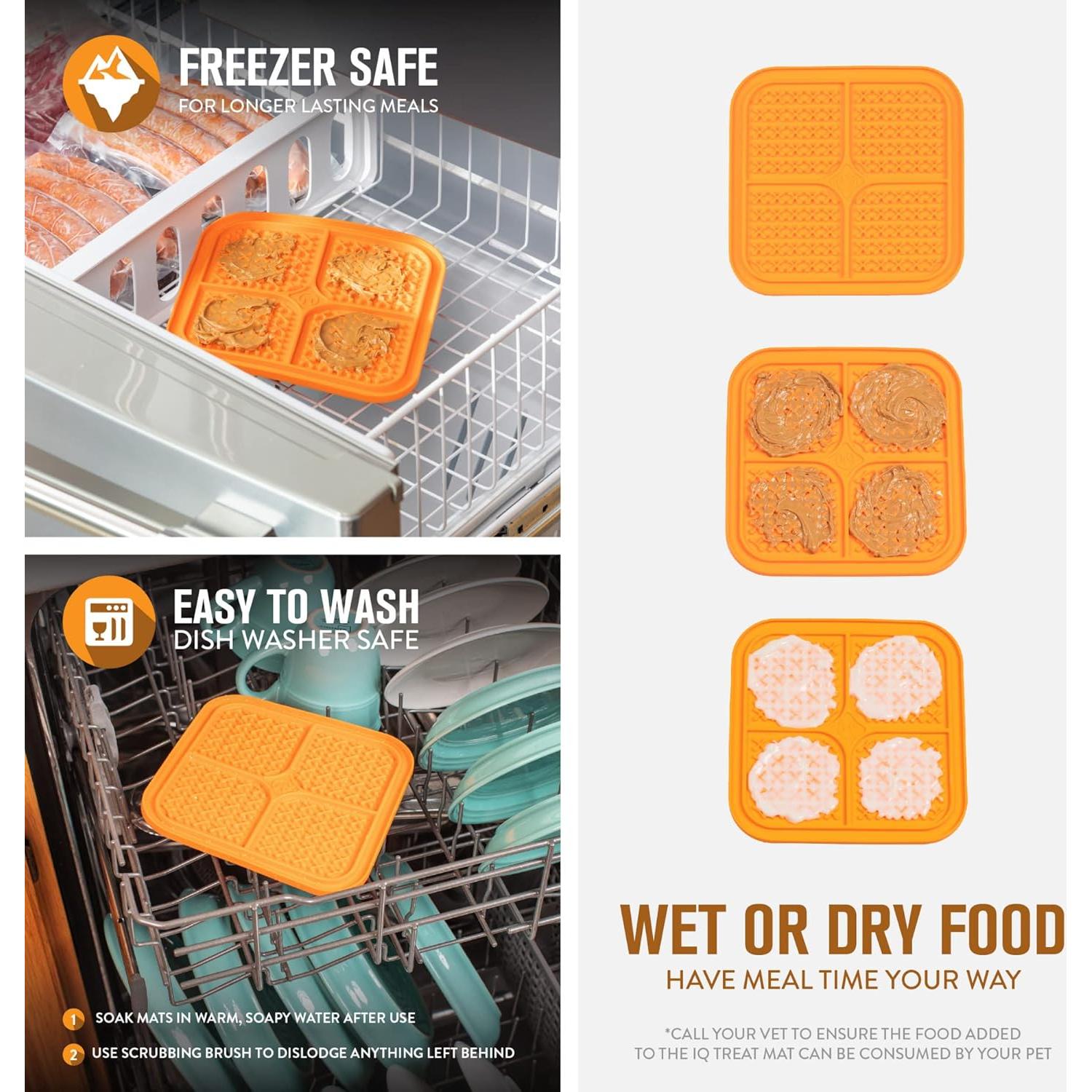 Mata de Lamer Hyper Pet IQ Treat para Perros y Gatos - Mediana