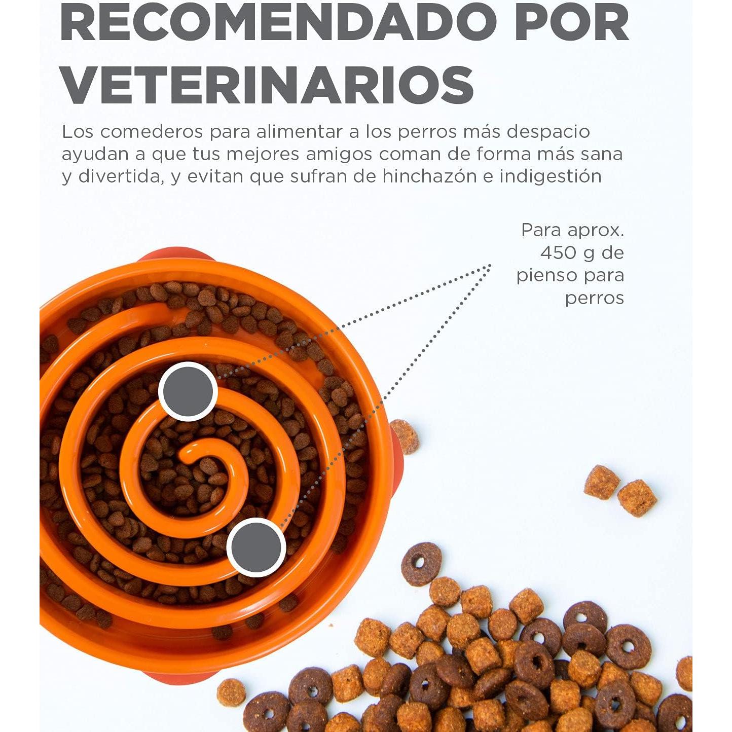 Cuenco para Perros Outward Hound Fun Feeder Slo Bowl Grande