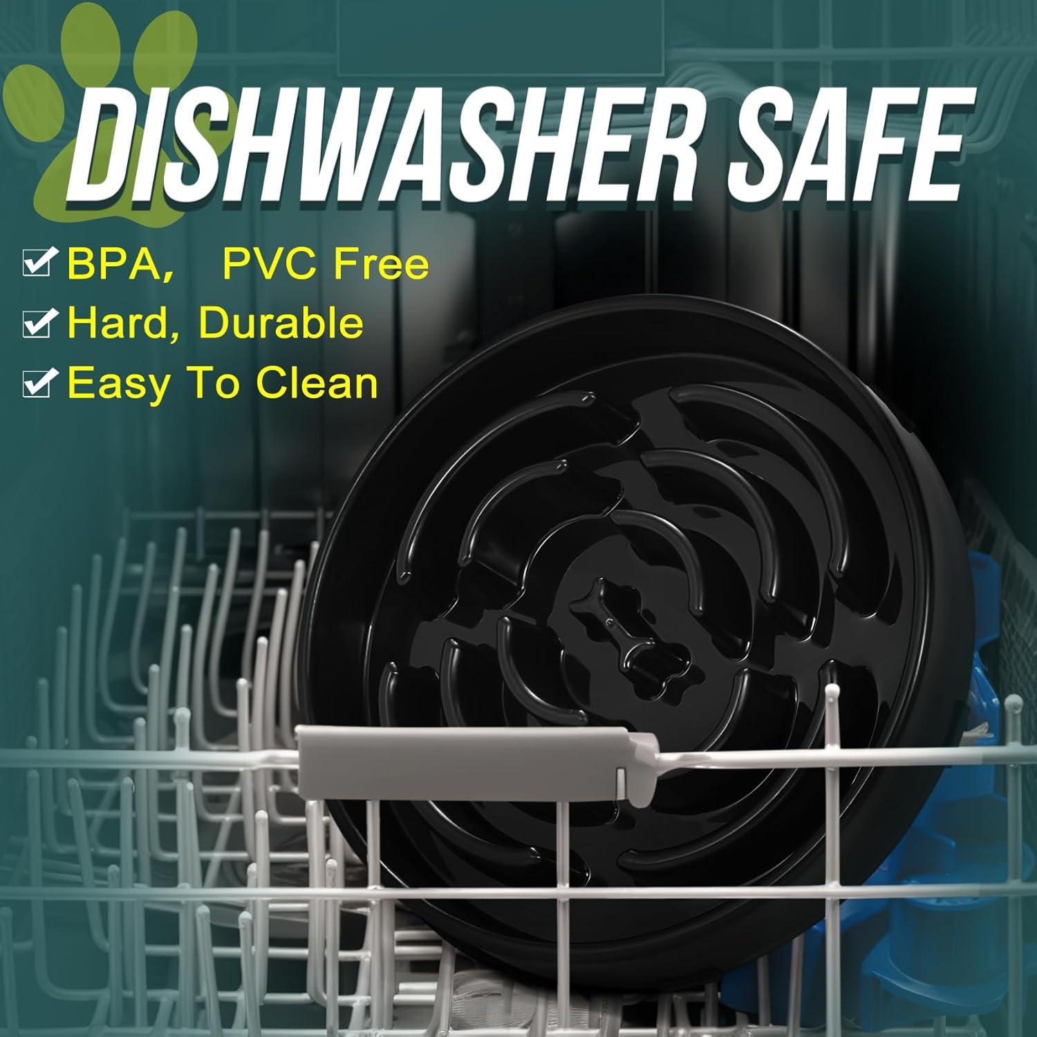 Tazón Antiahogo Grande WHIPPY Comedero Lento para Perros