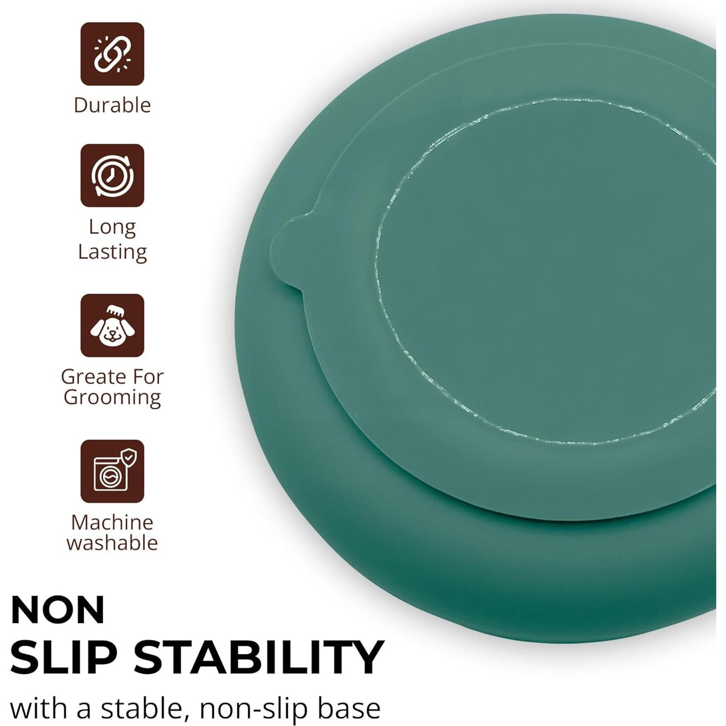 Cuenco de Alimentación Lenta para Perros ABC Corp Salvia 1-Pack