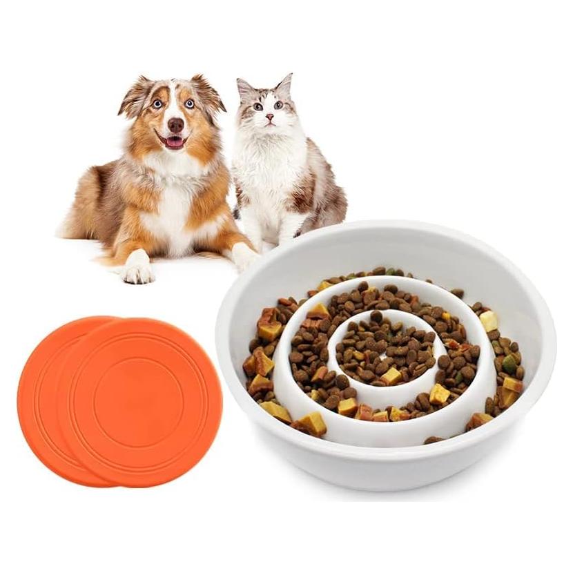 Cuenco de Cerámica para Perros GH - Alimentación Lenta 3 Tazas