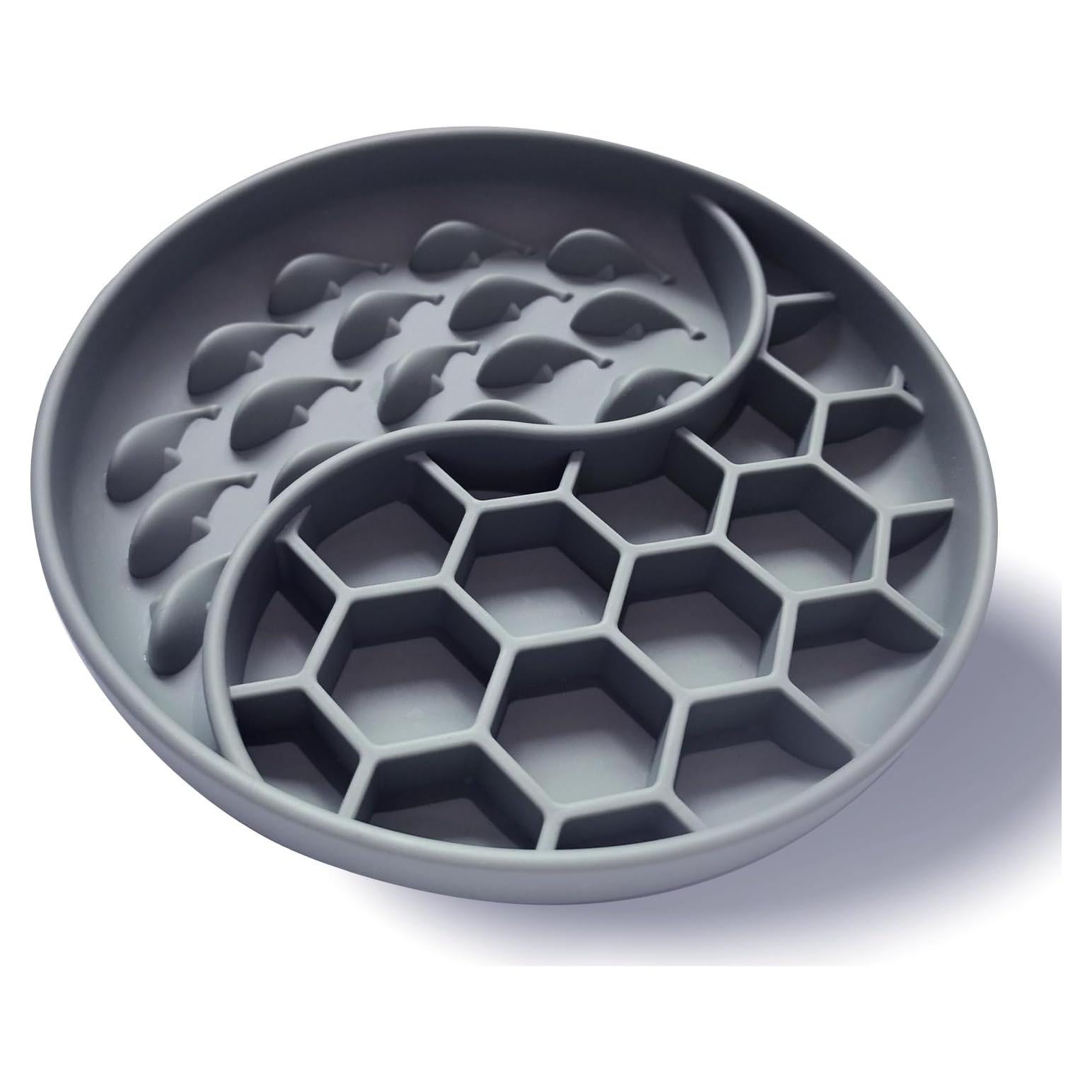 Cuenco Antideslizante para Perros AVYDIIF 25.4cm Gris