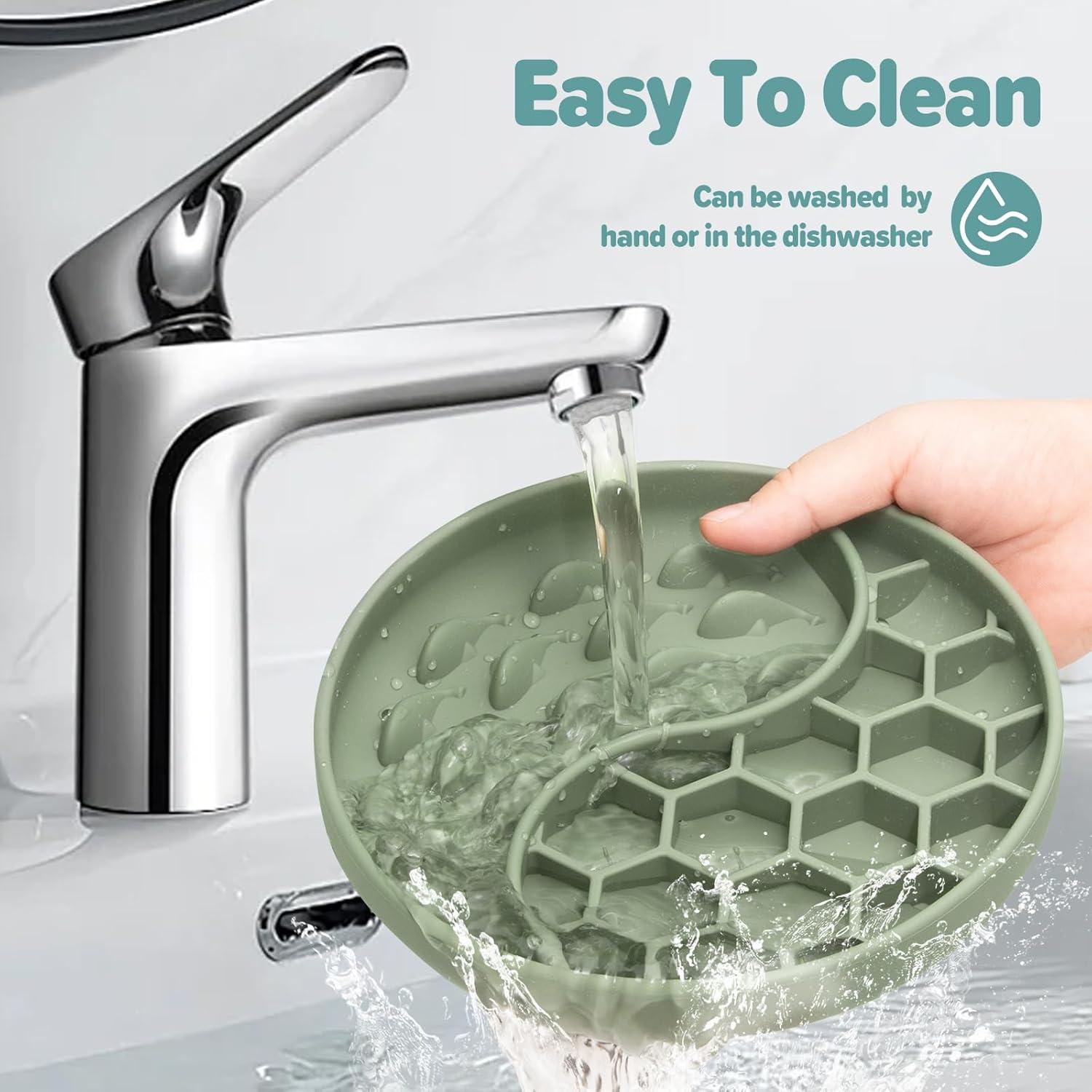 Cuenco de Alimentación Lenta para Perros ZOURYNUA Verde 19cm