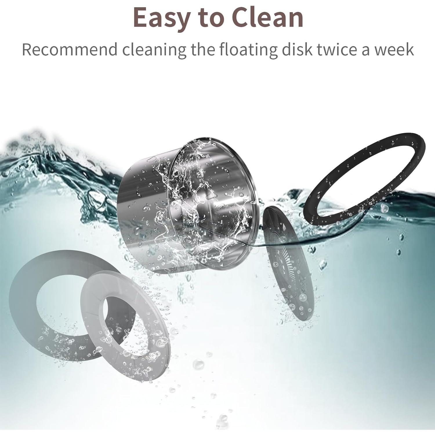 Cuenco de Agua para Perros Xetino 6.5L Acero Inoxidable Antideslizante