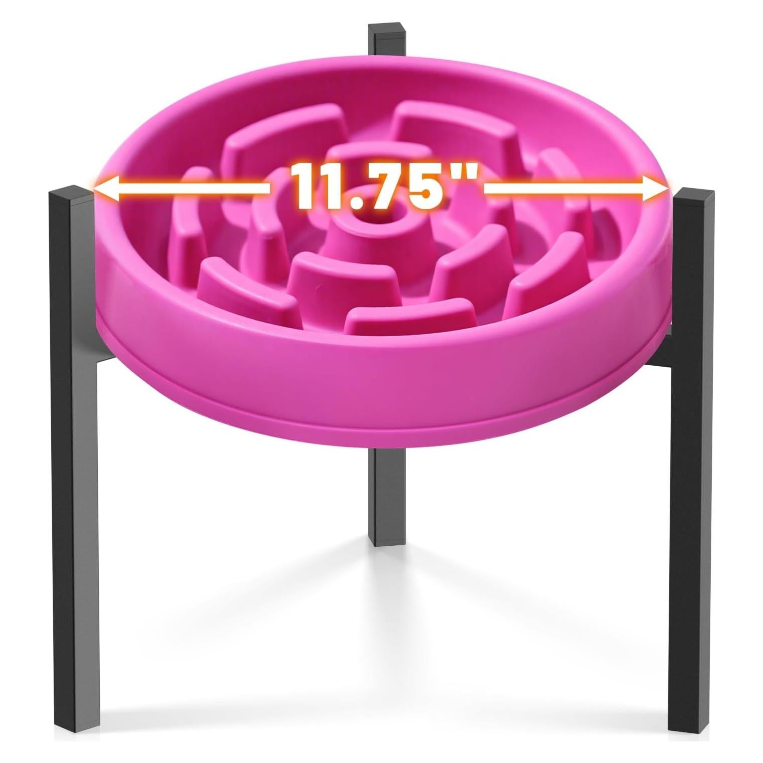 Soporte elevado para tazones de perro LOOBANI 24.8 cm ajustable