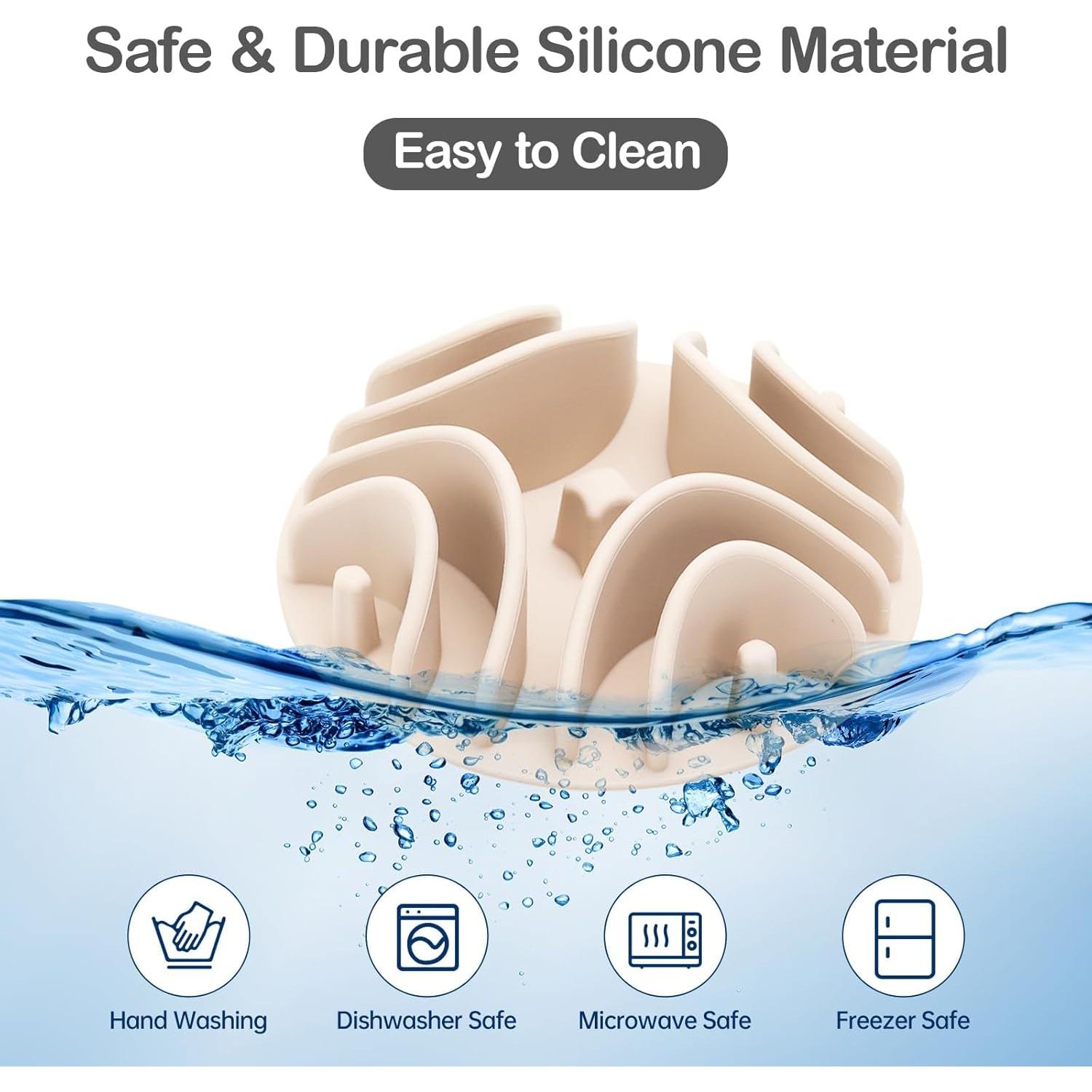 Inserto Antiahogo para Plato de Perro Stankeloko Verde/Blanco