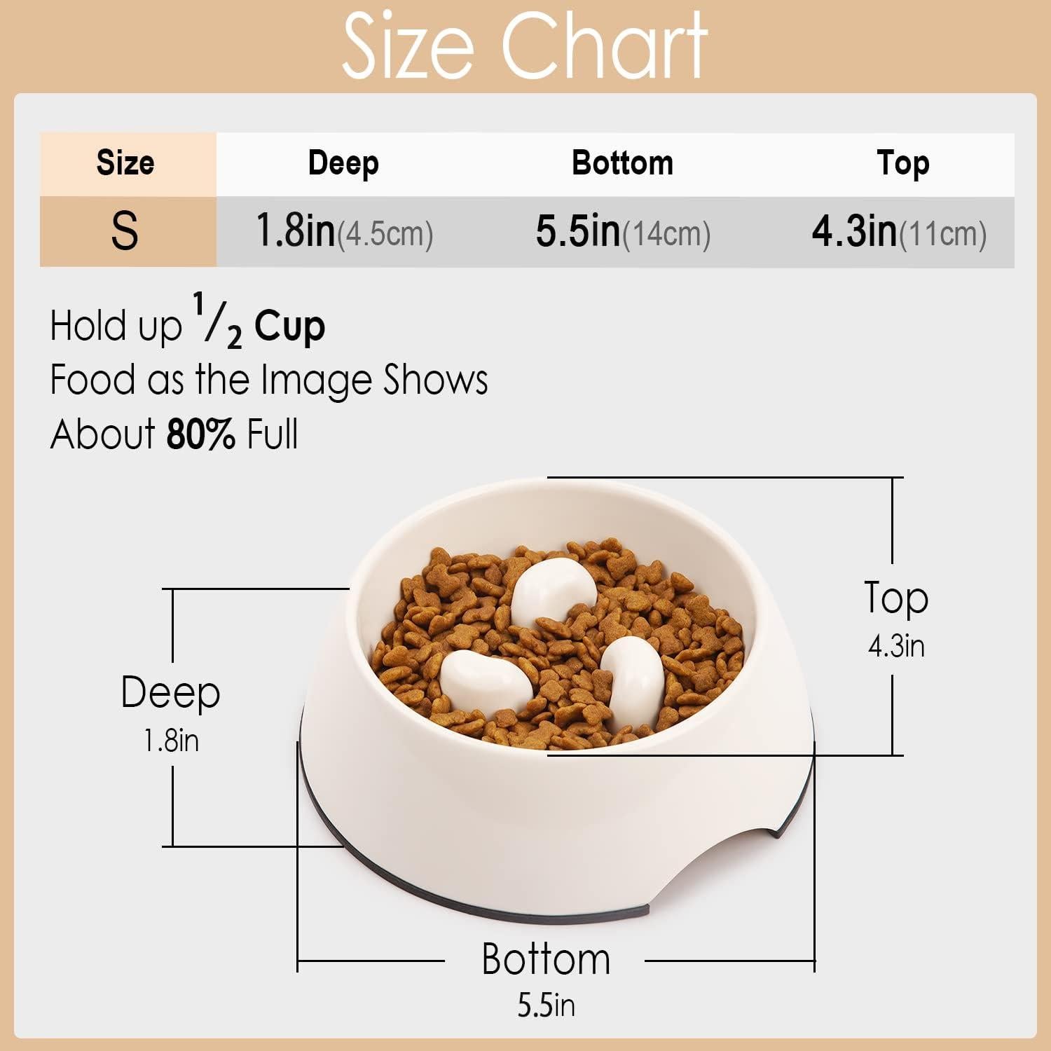 Cuenco Antideslizante de Alimentación Lenta SUPERDESIGN 14cm Rosa