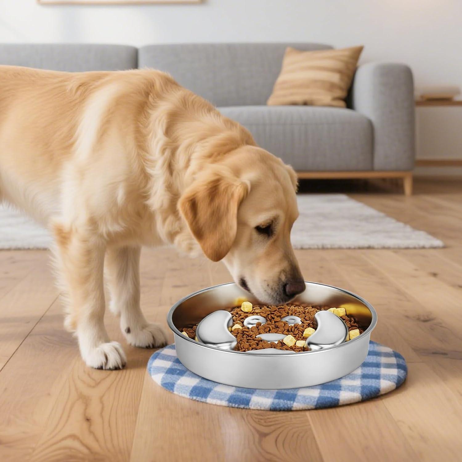 Cuenco Antideslizante Acero Inoxidable Turfson 0.47L para Perros